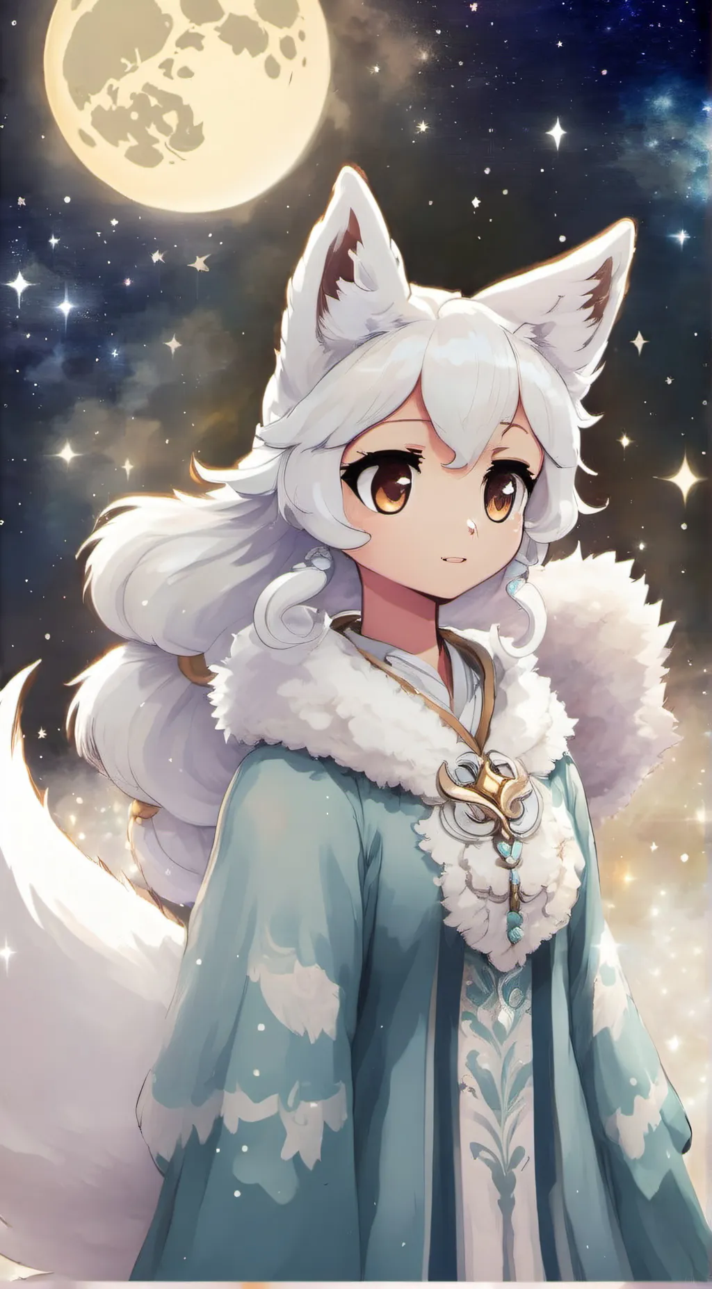 ai character: flutter background