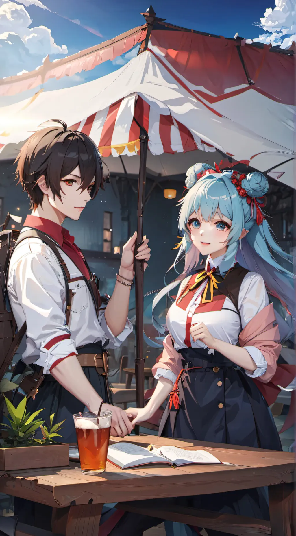 ai character: Boyfriend❤️ background