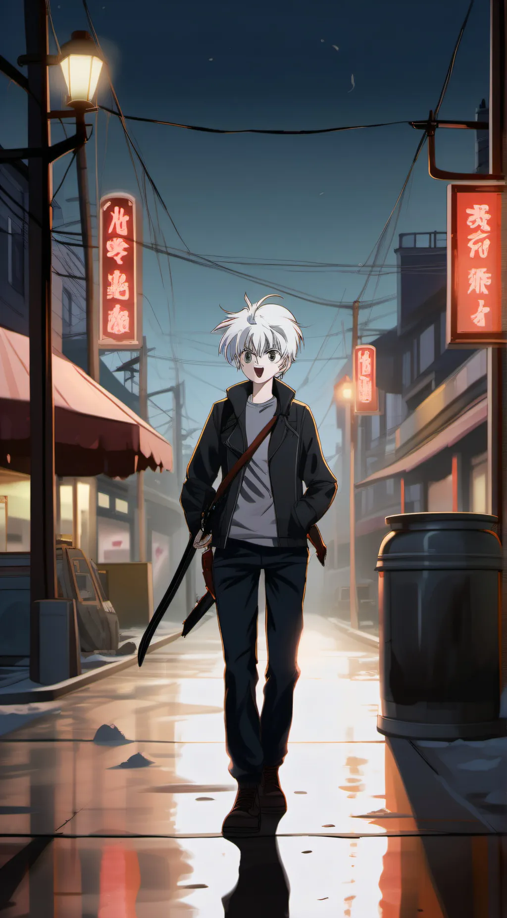 ai character: kill background