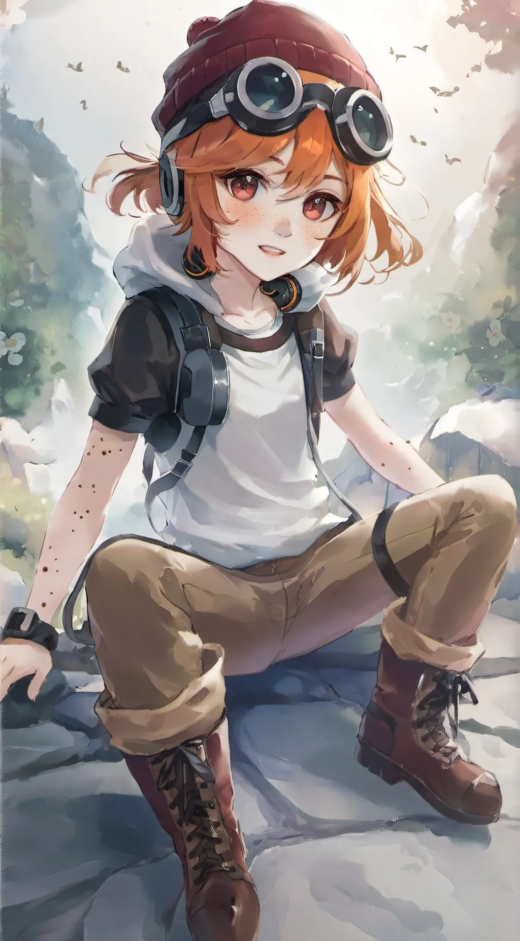 ai character: Meggy Spletzer background