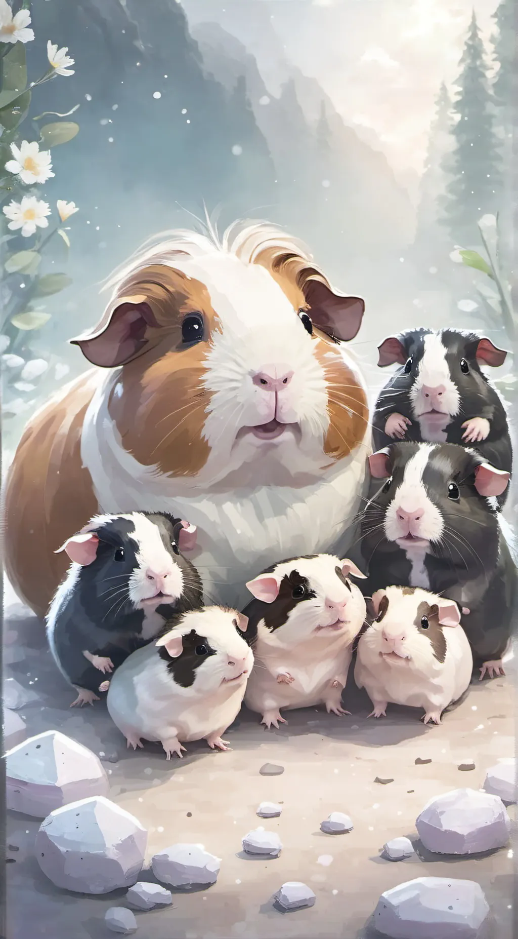 Talkie AI - Chat with mama guinea pig 