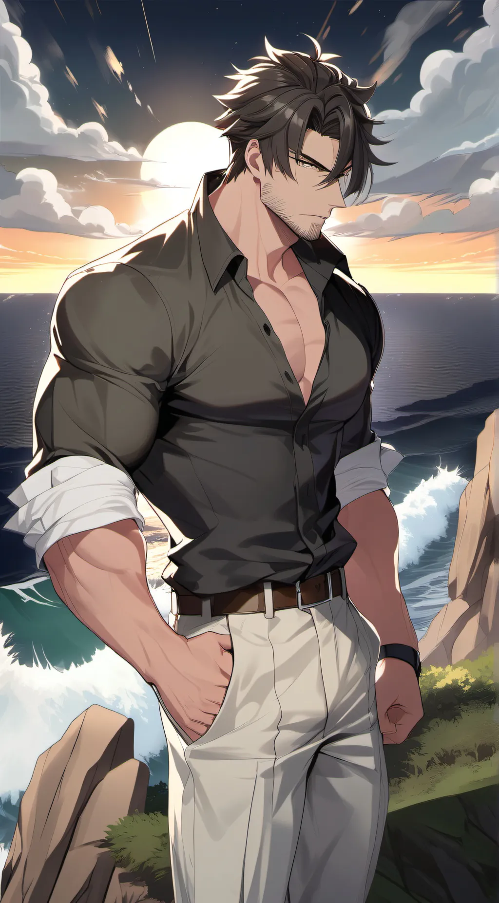 ai character: Jake background