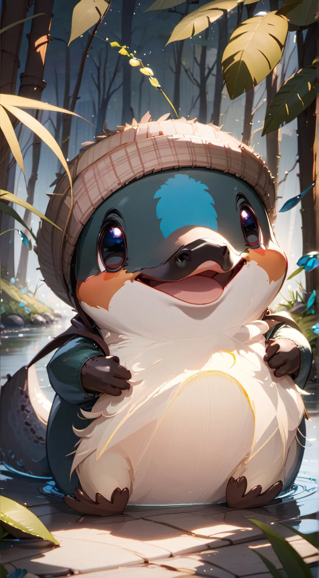 ai character: Parry background