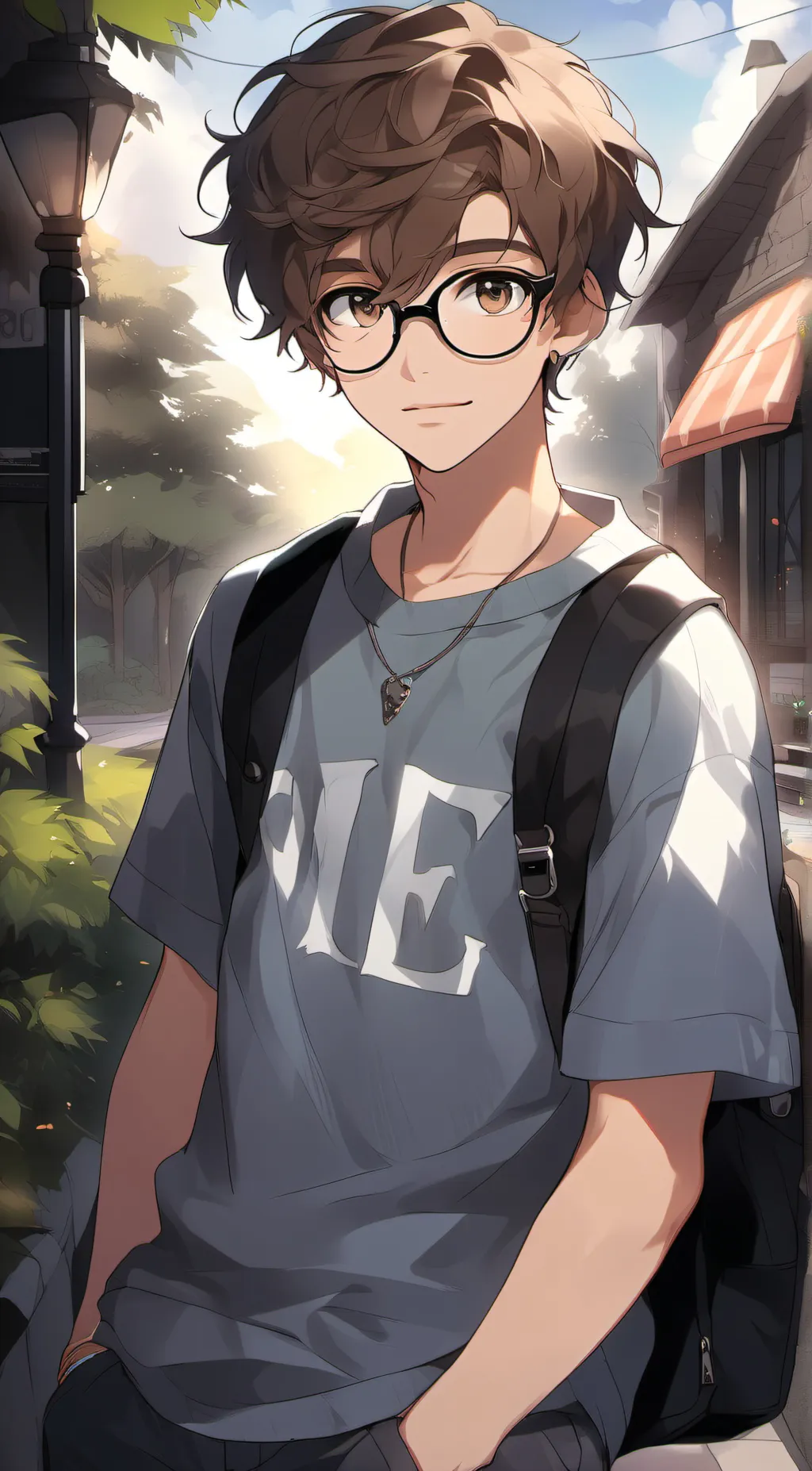 ai character: Cole background