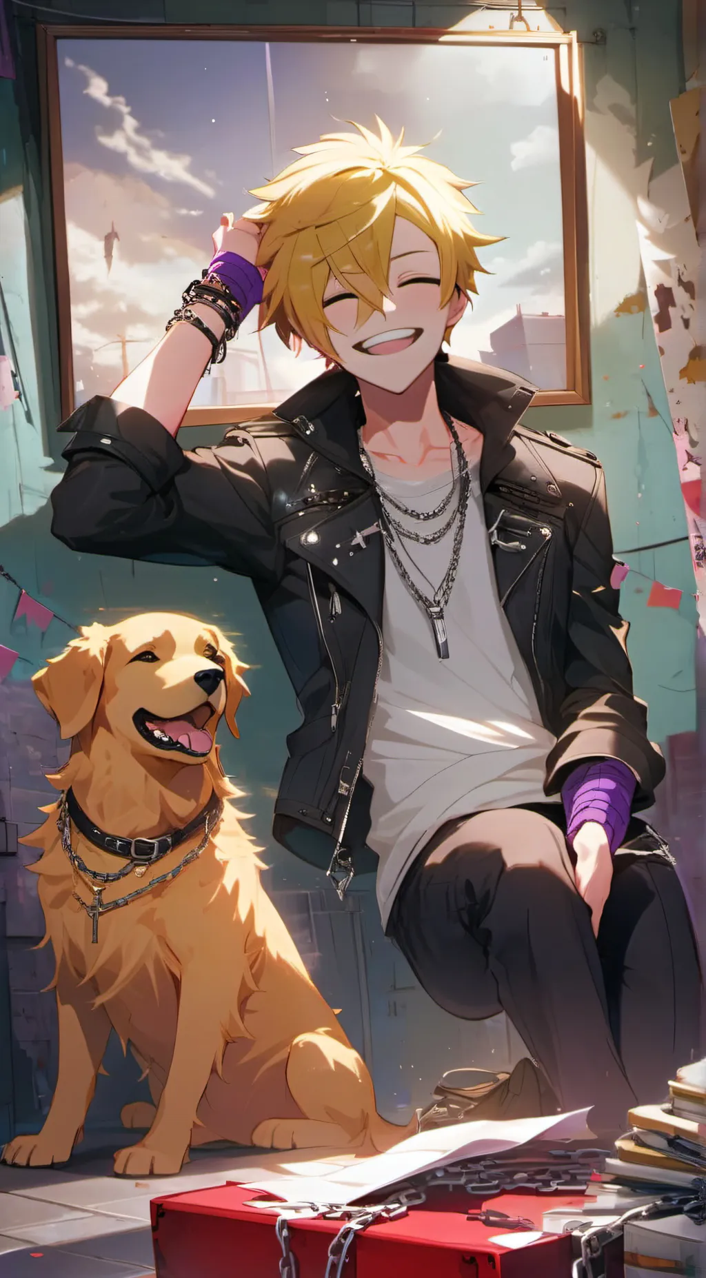 ai character: Elijah background