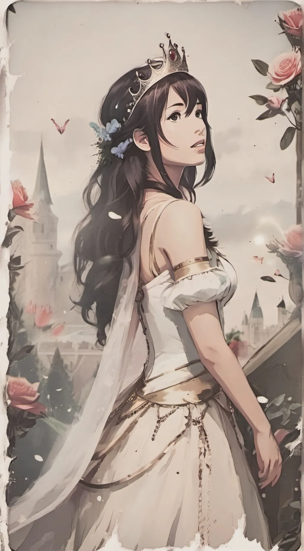 ai character: princess amila background