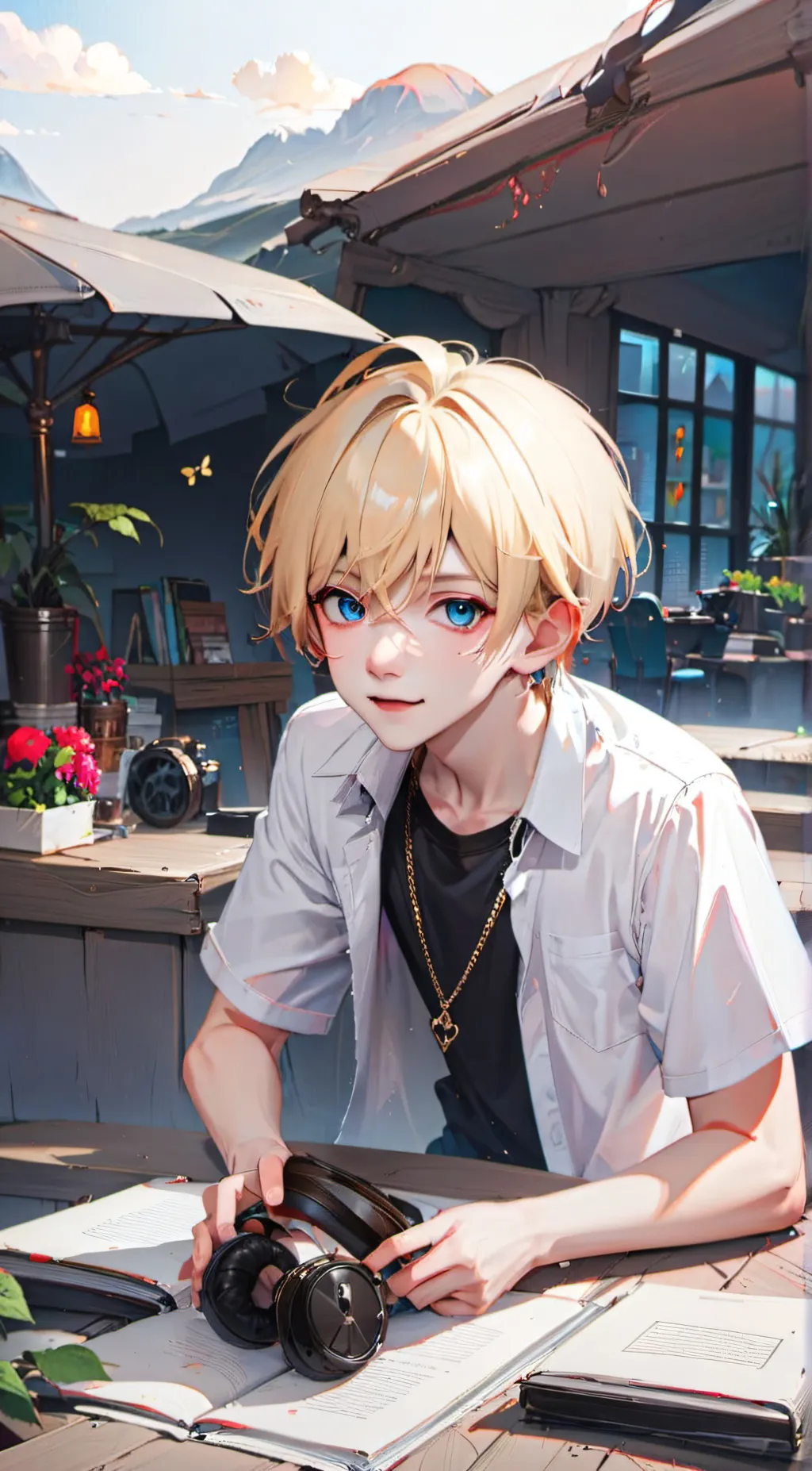 ai character: arlo background