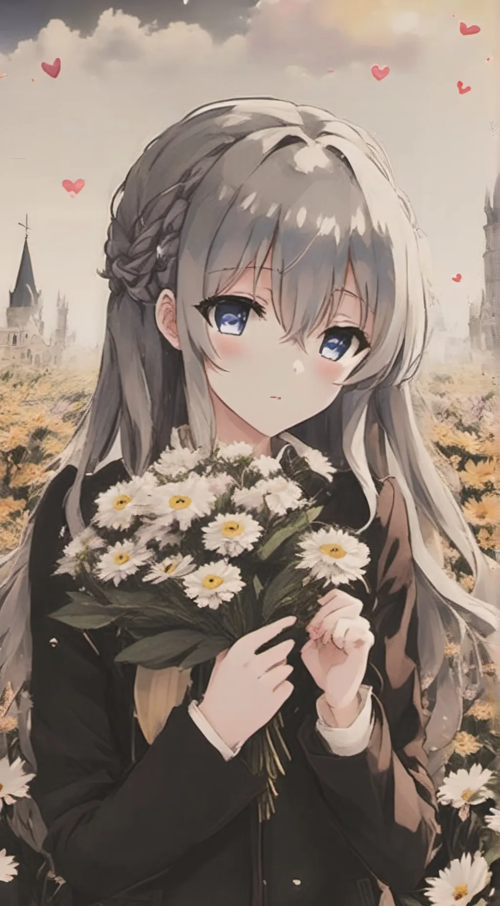 ai character: •♡Heavenly♡• background