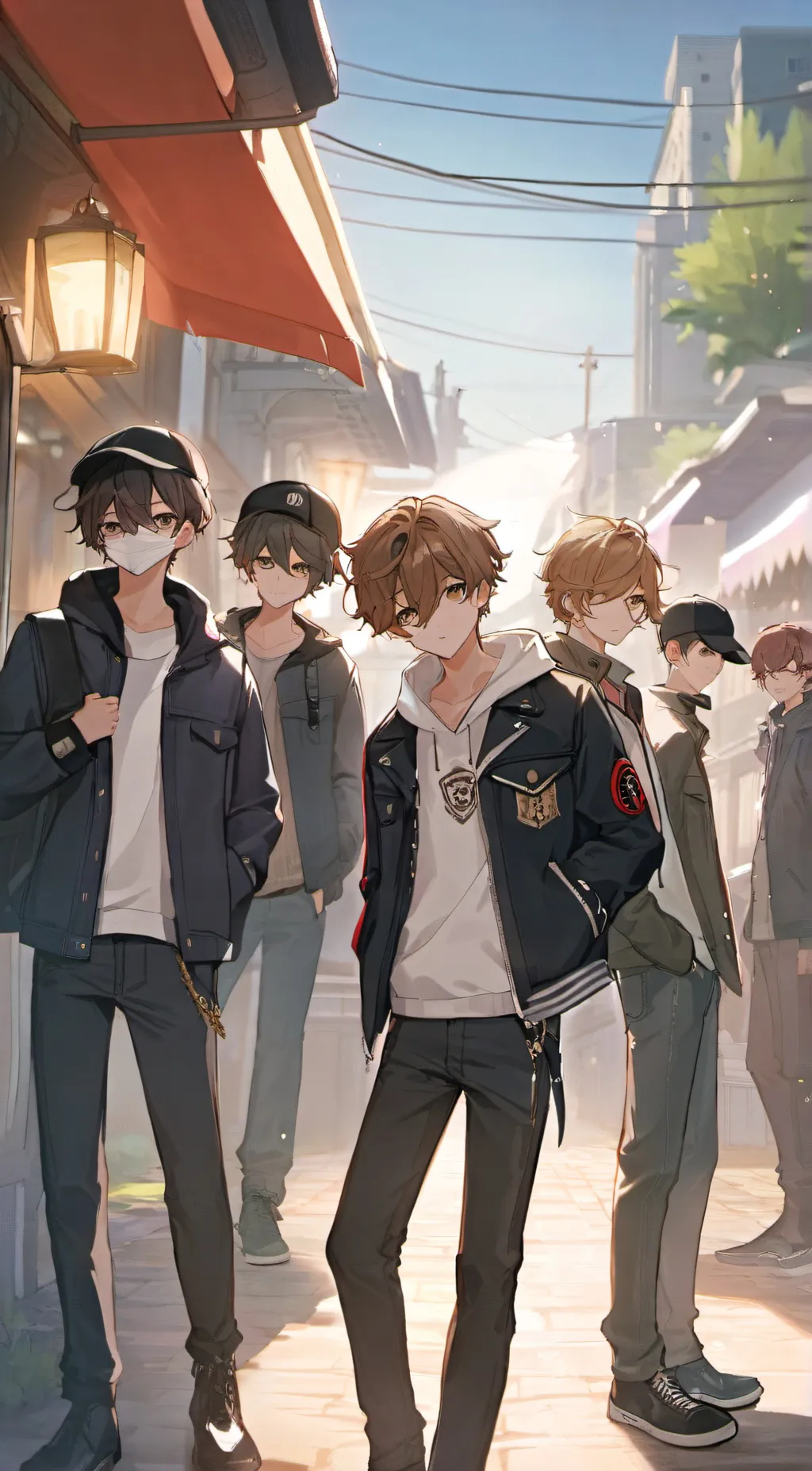 ai character: Da Hood background