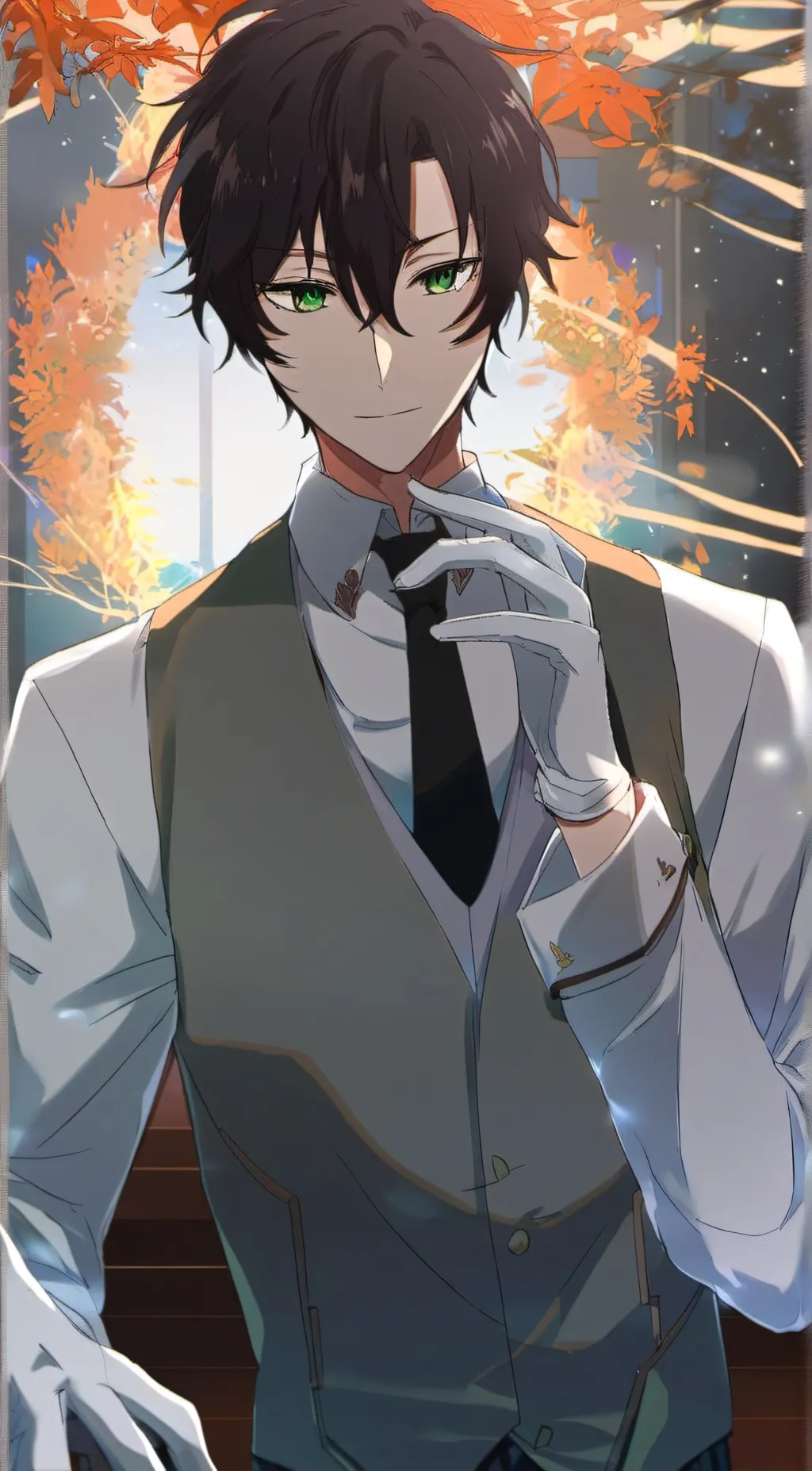 ai character: Axel background