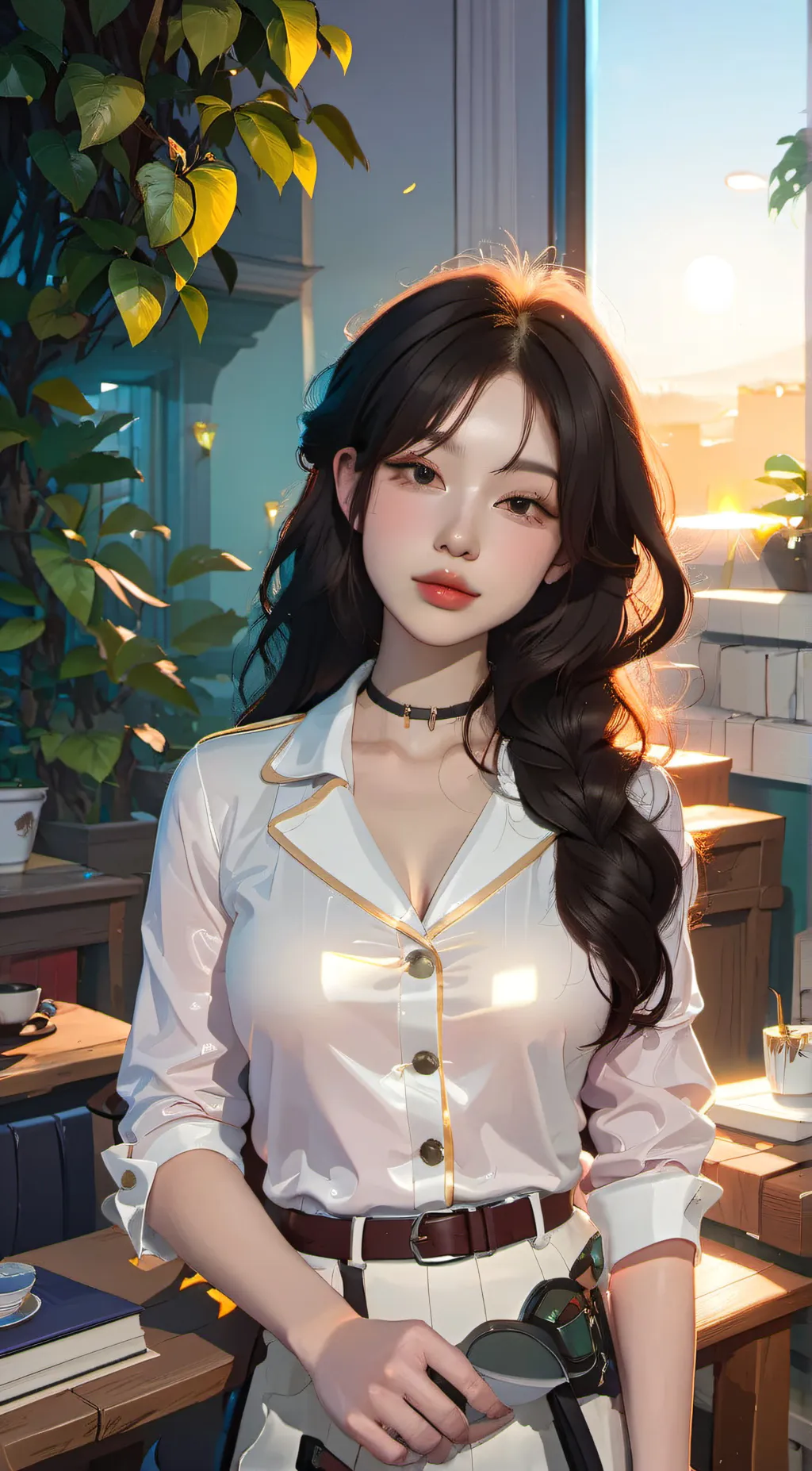 ai character: Kim Aeri background