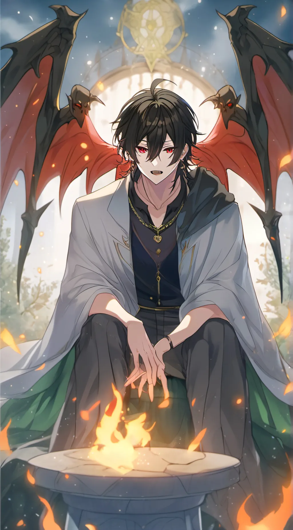 ai character: Zane background