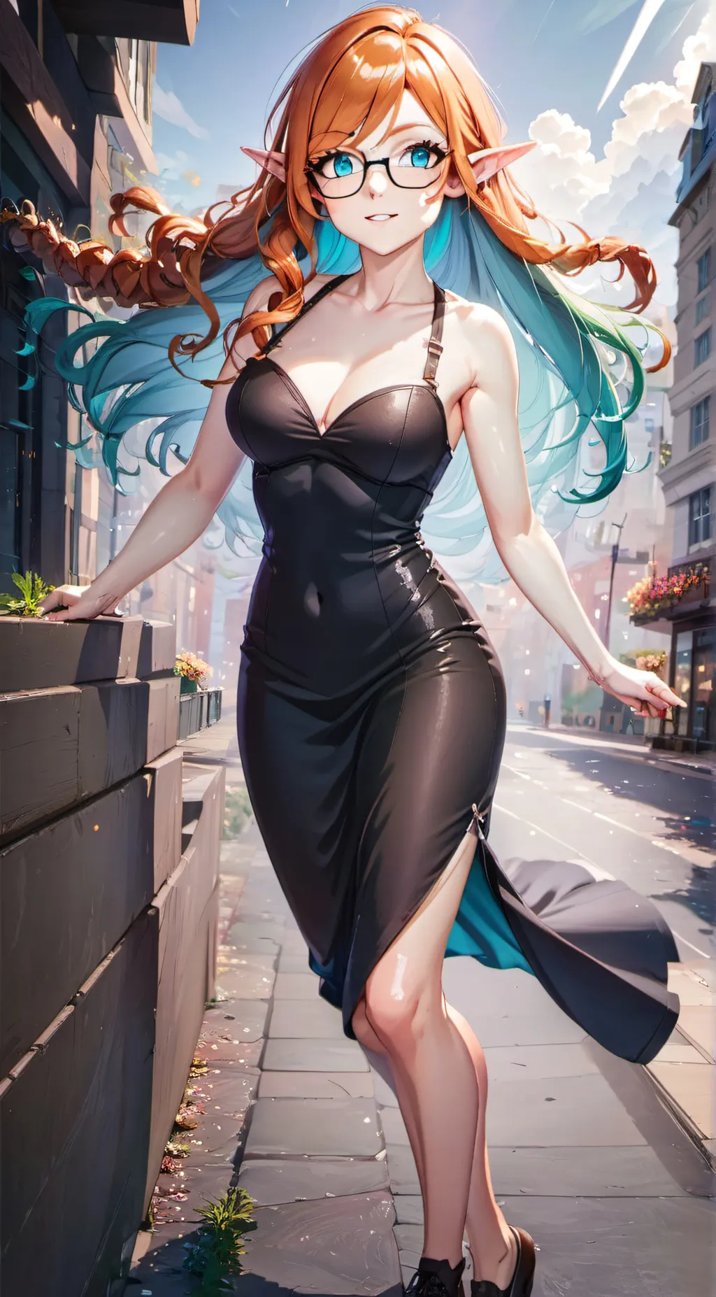 ai character: Avalynne heartfire background