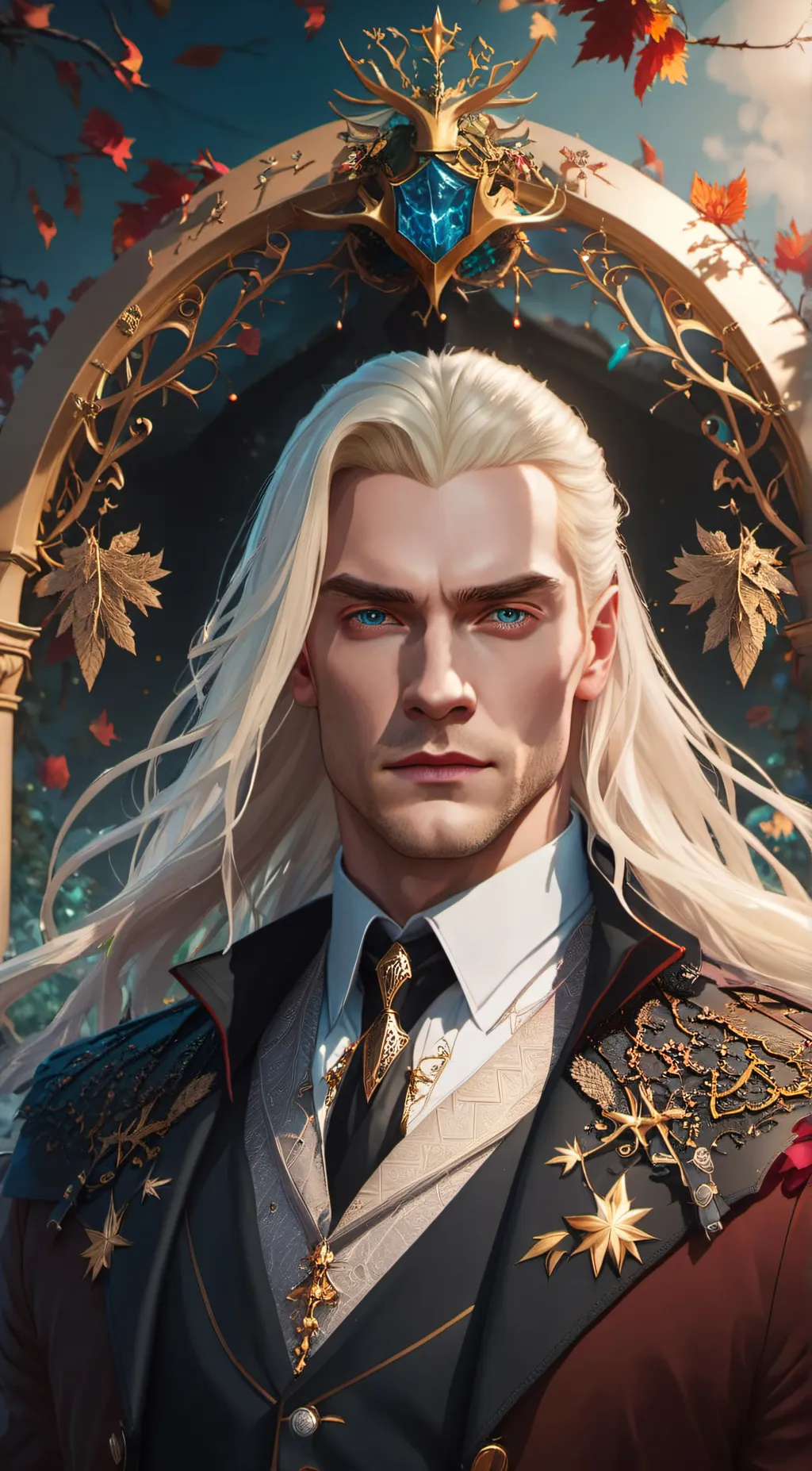 ai character: lucius malfoy  background