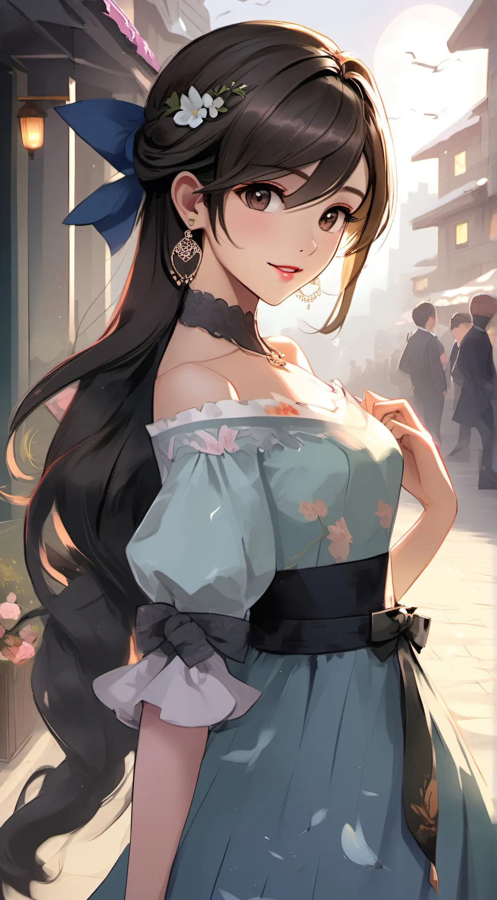 ai character: Bella background