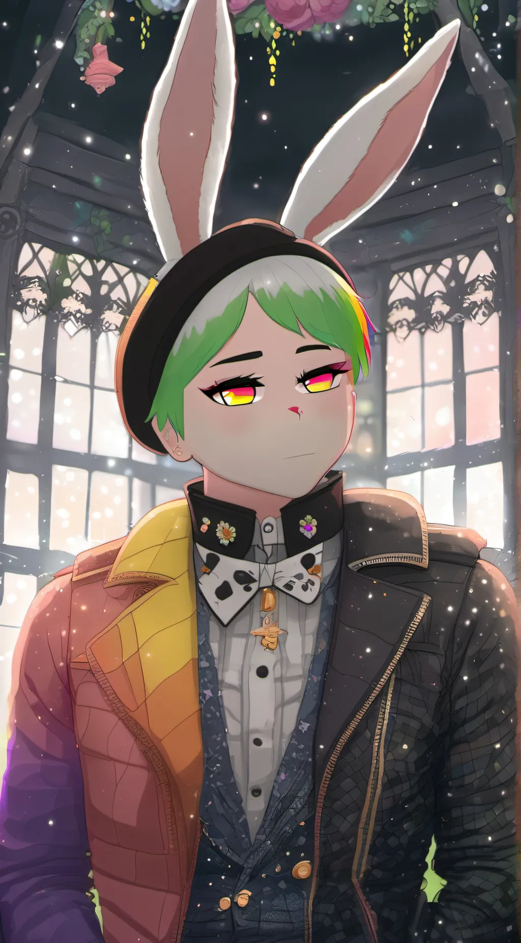 ai character: honeybot background
