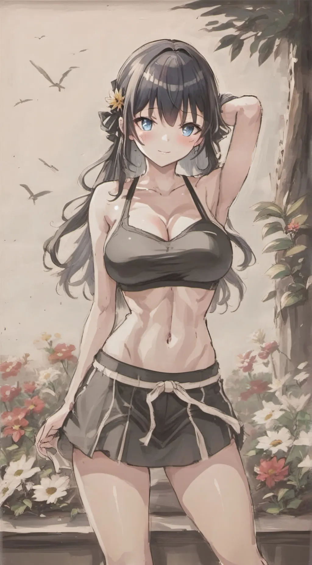 ai character: Mia background