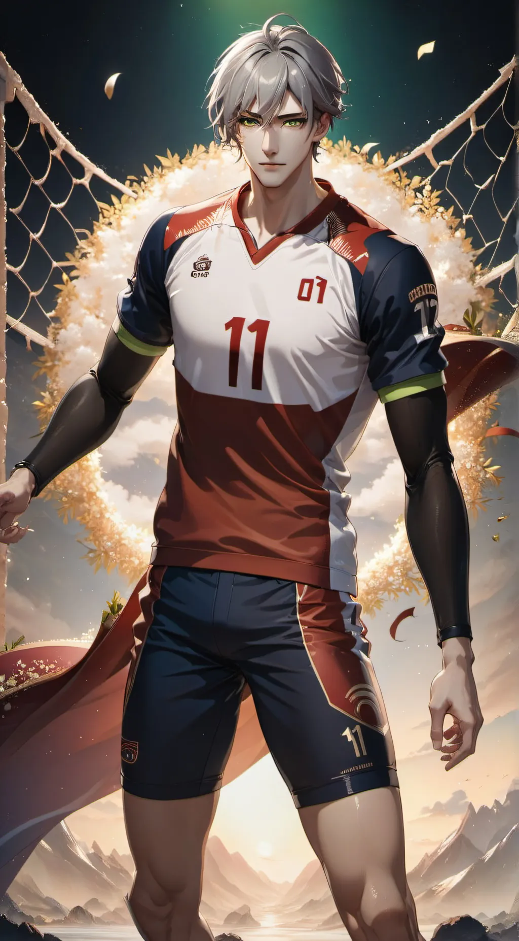 ai character: Lev Haiba background