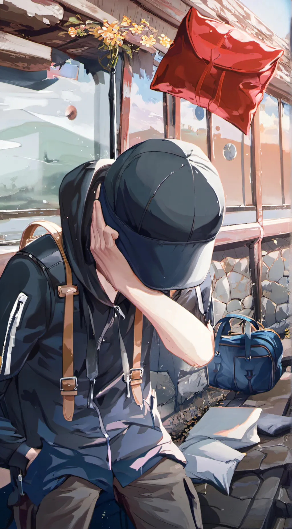 ai character: Kai background