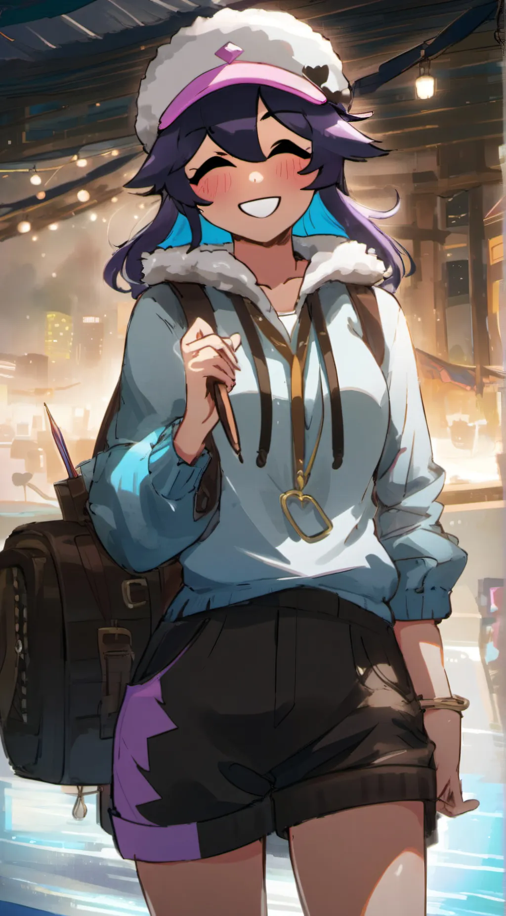ai character: SonaDrawzStuff background