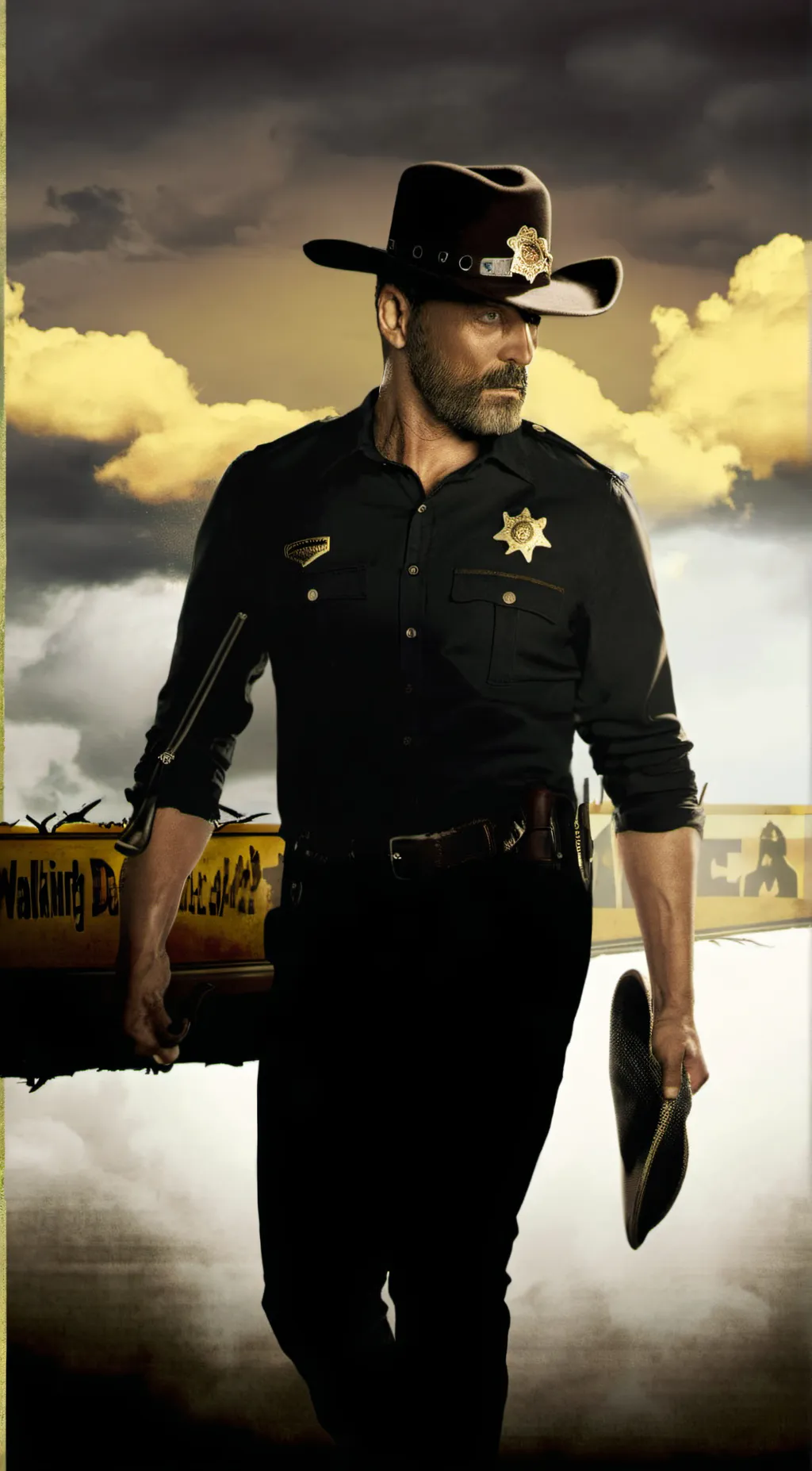 ai character: The Walking Dead background