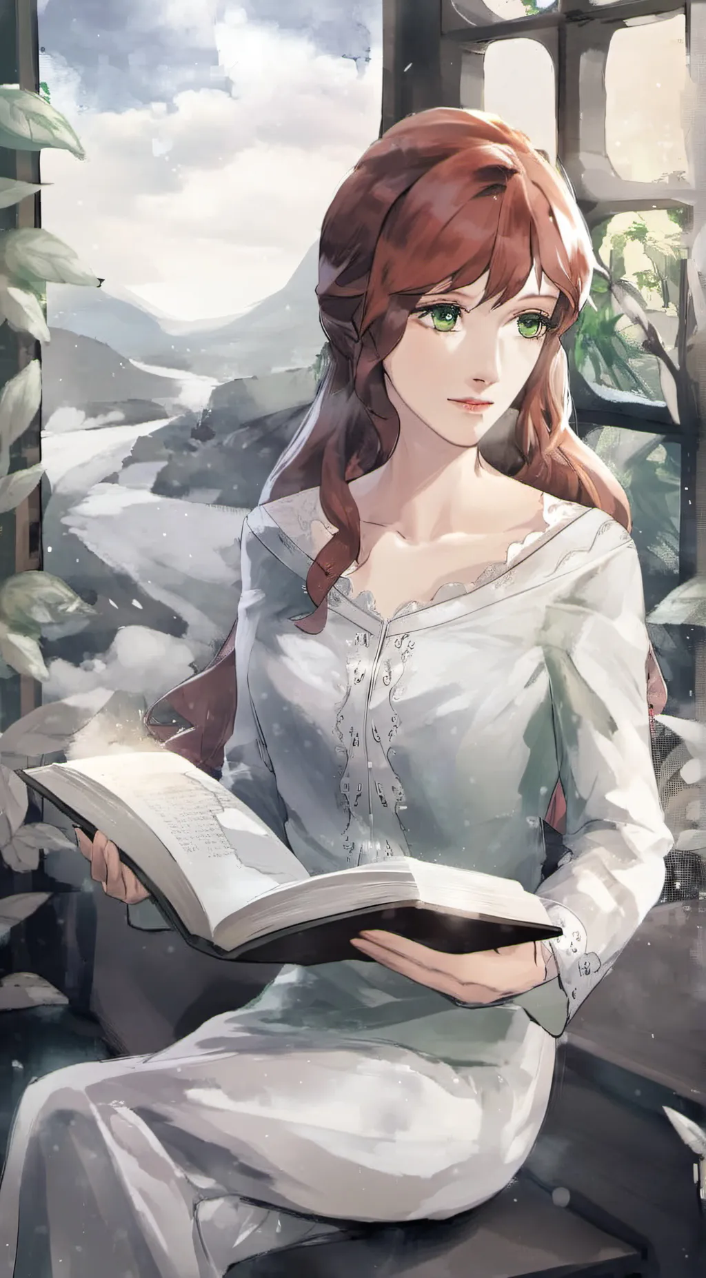 ai character: Raven background