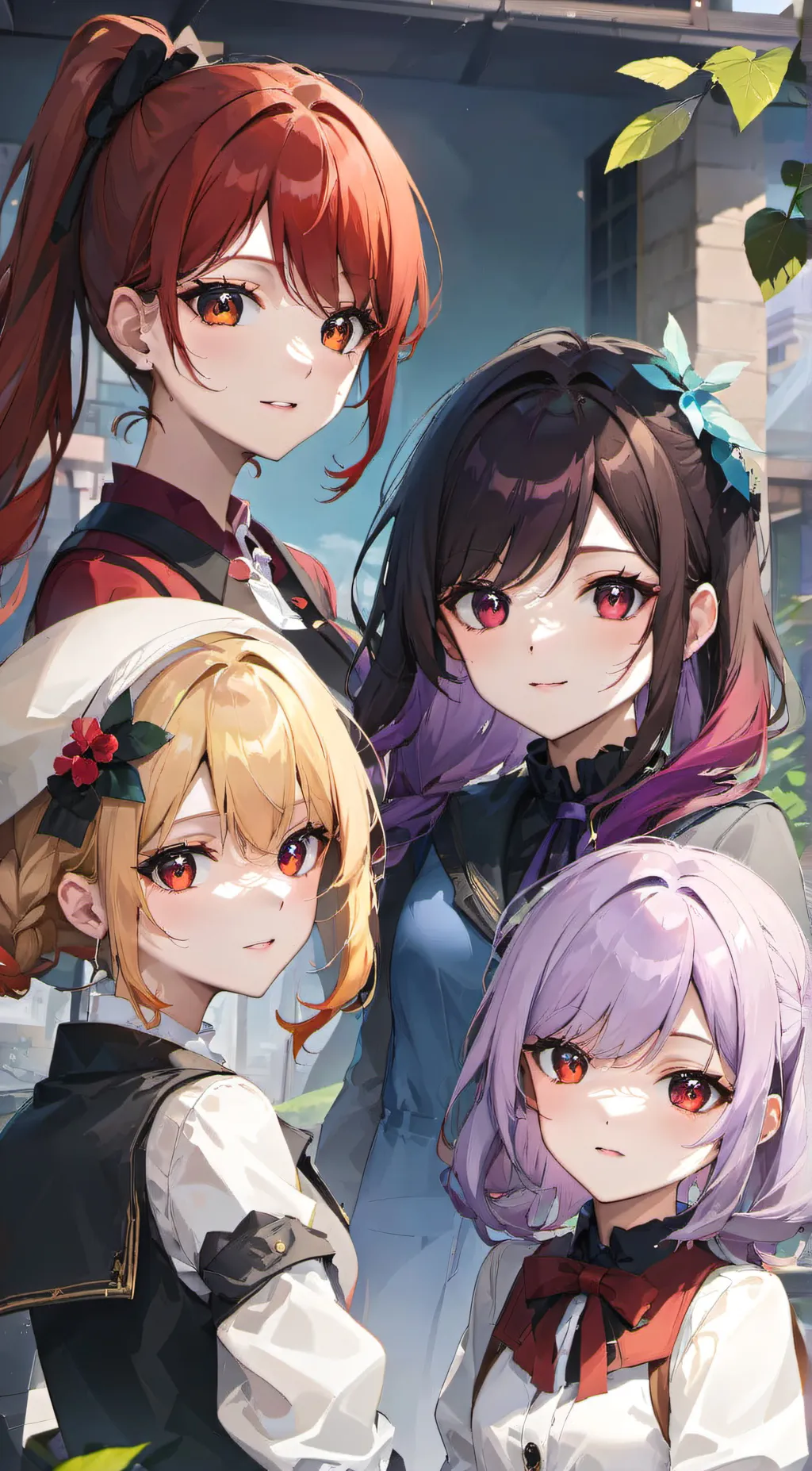 ai character: Fnia 4 background