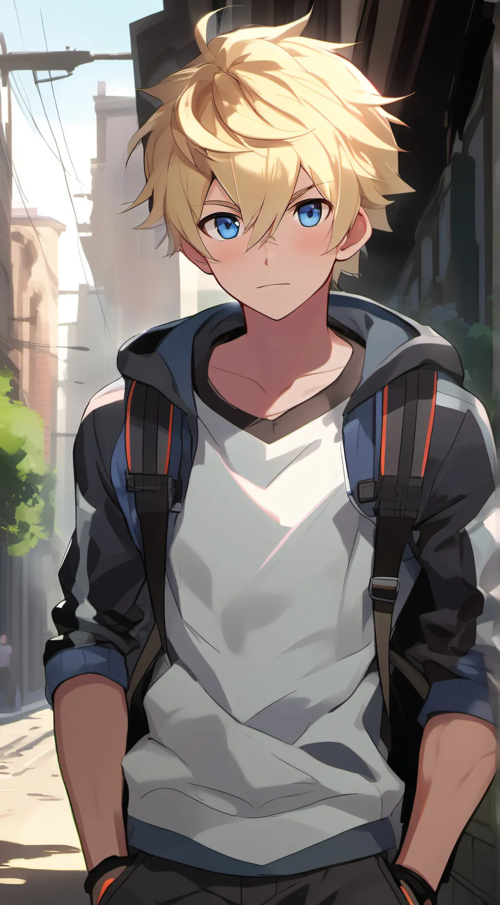 ai character: Brendan  background
