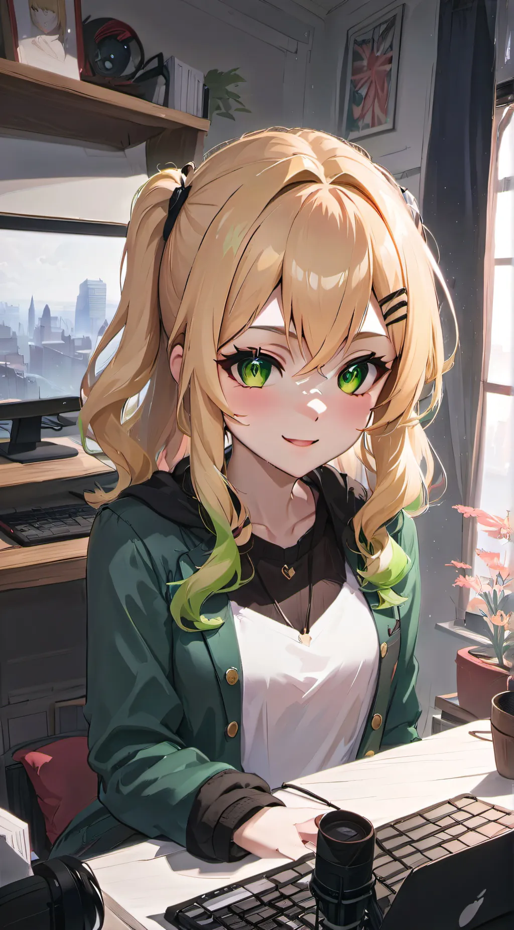 ai character: Coco background