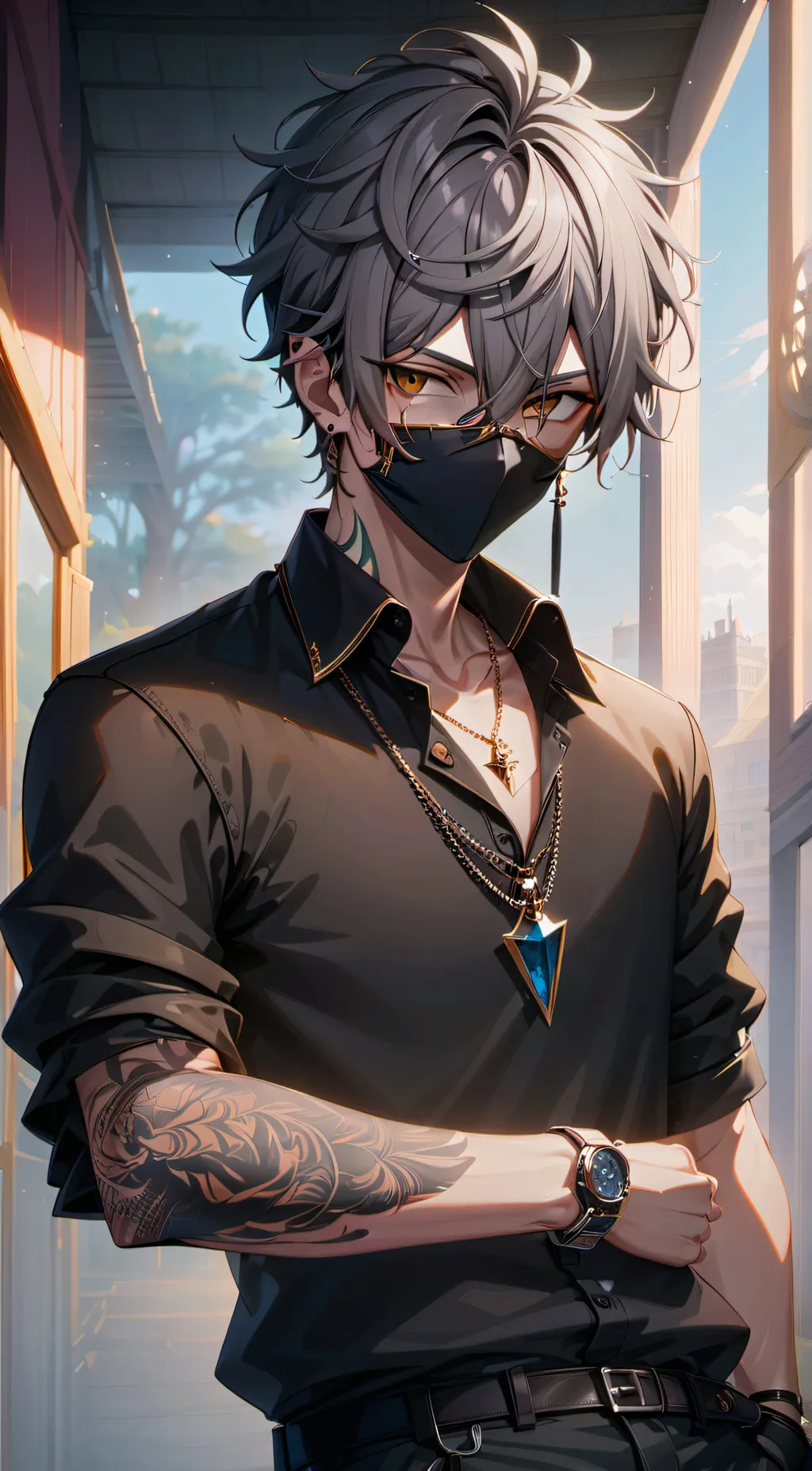 ai character: Xhein background