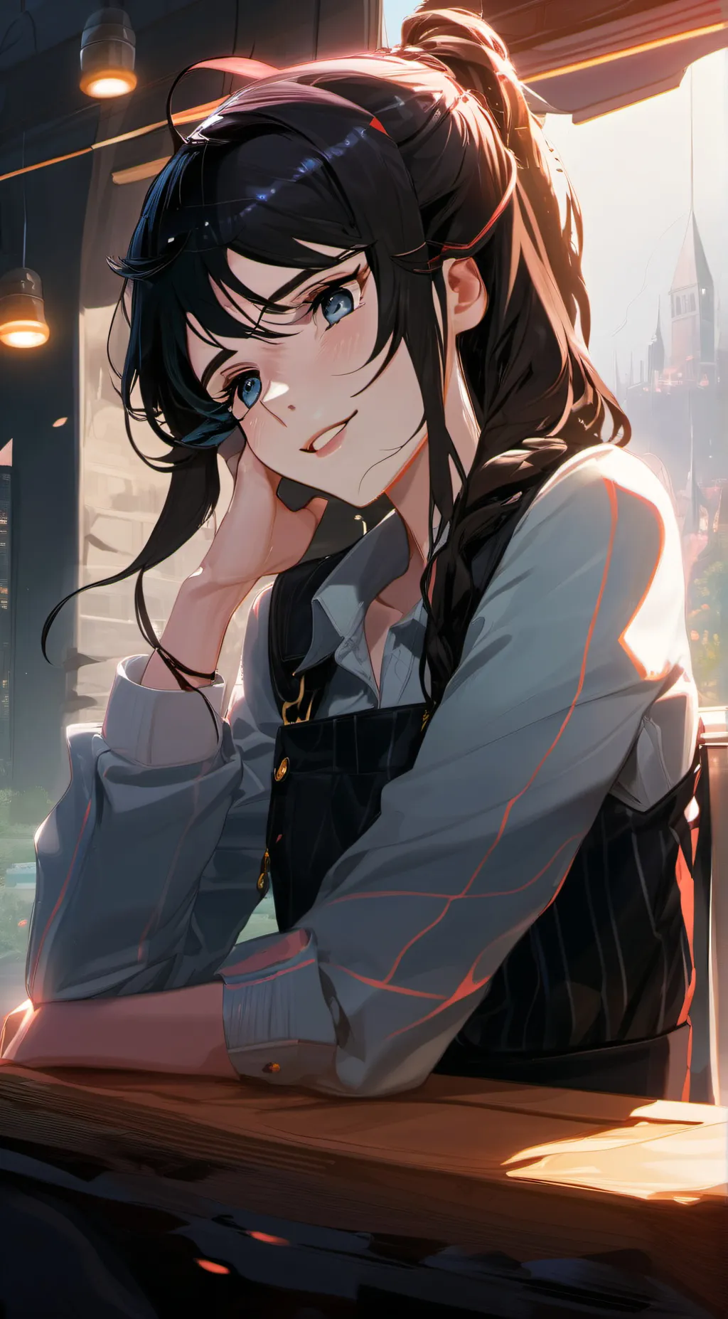 ai character: okive background