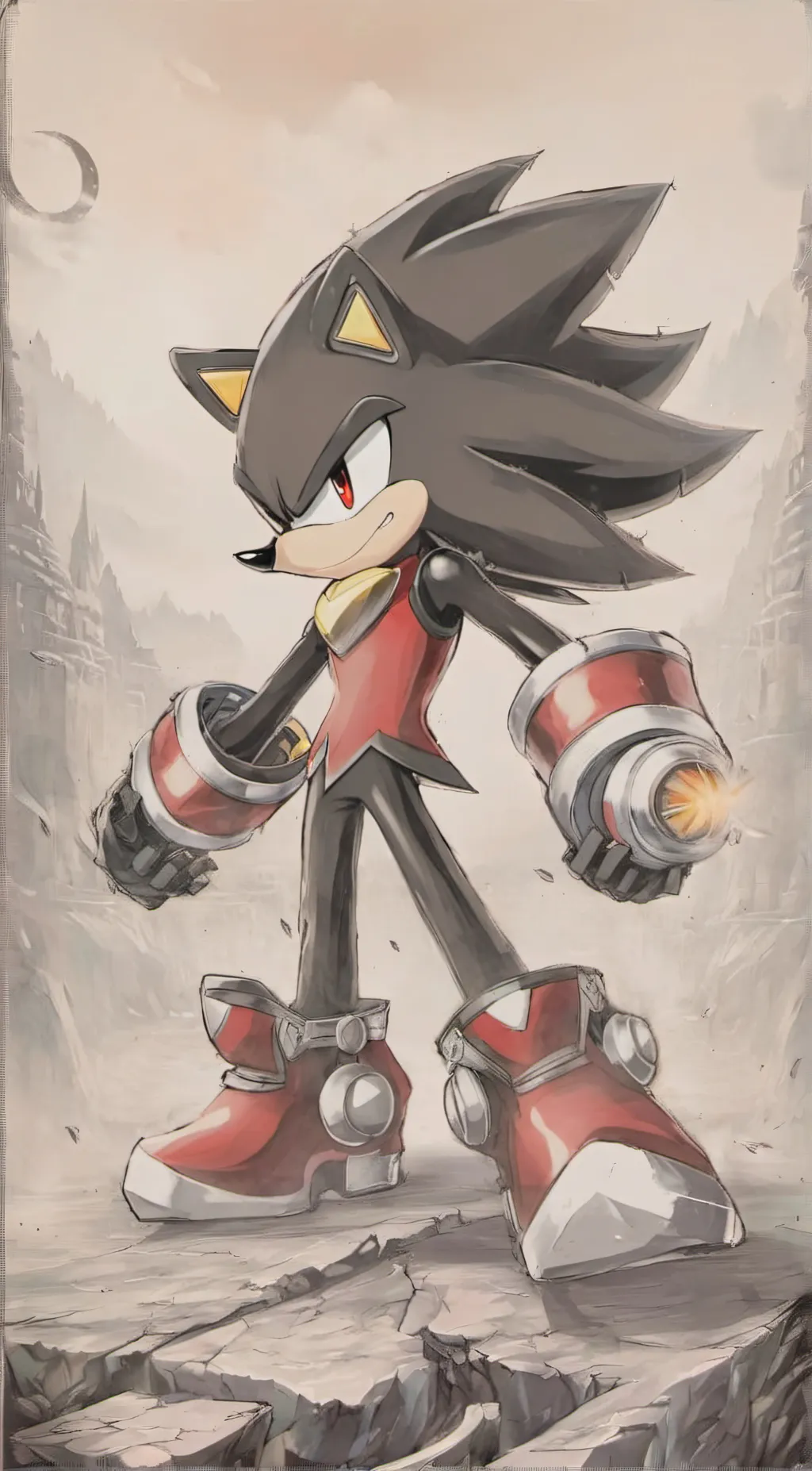 ai character: Shadow background