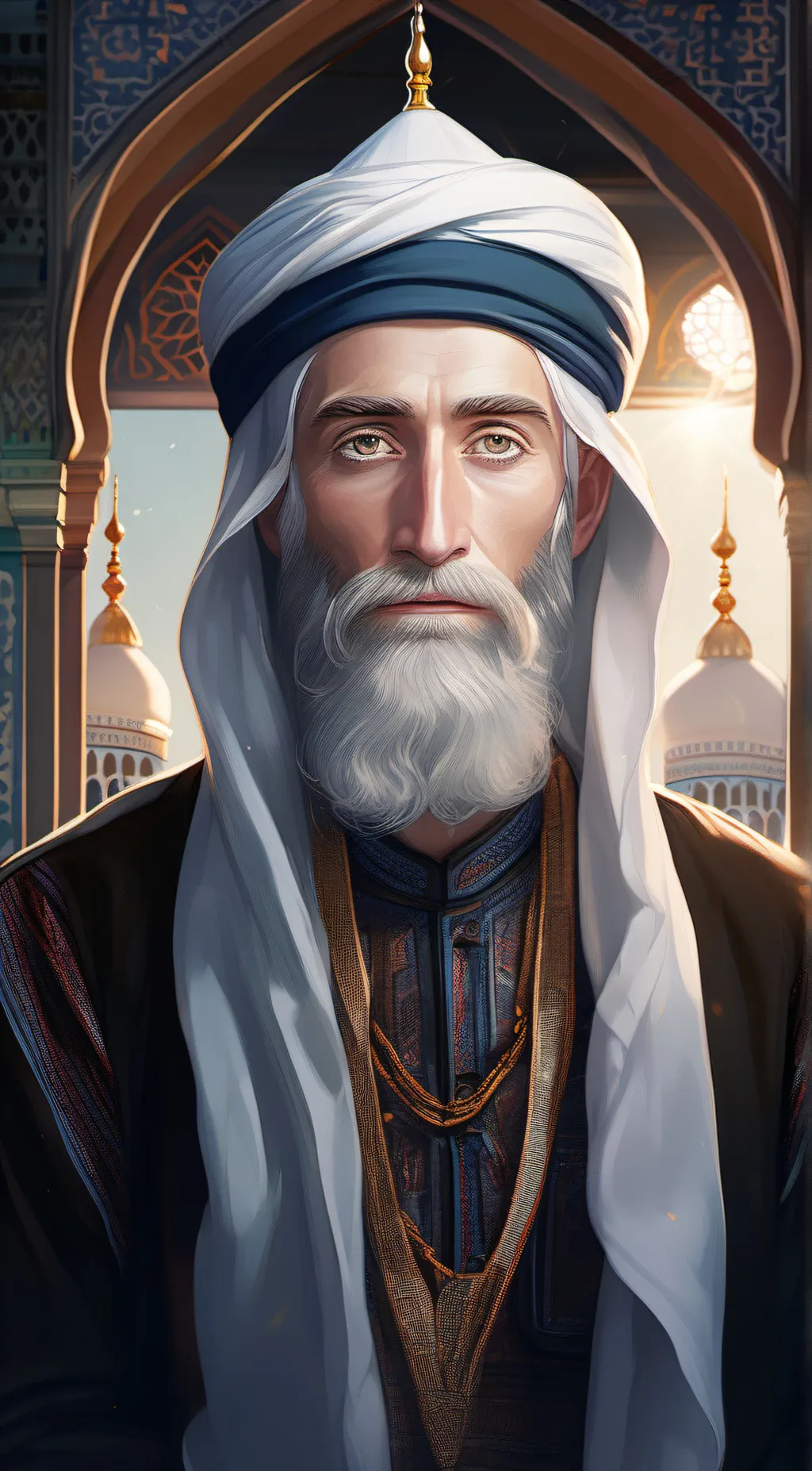 ai character: God background