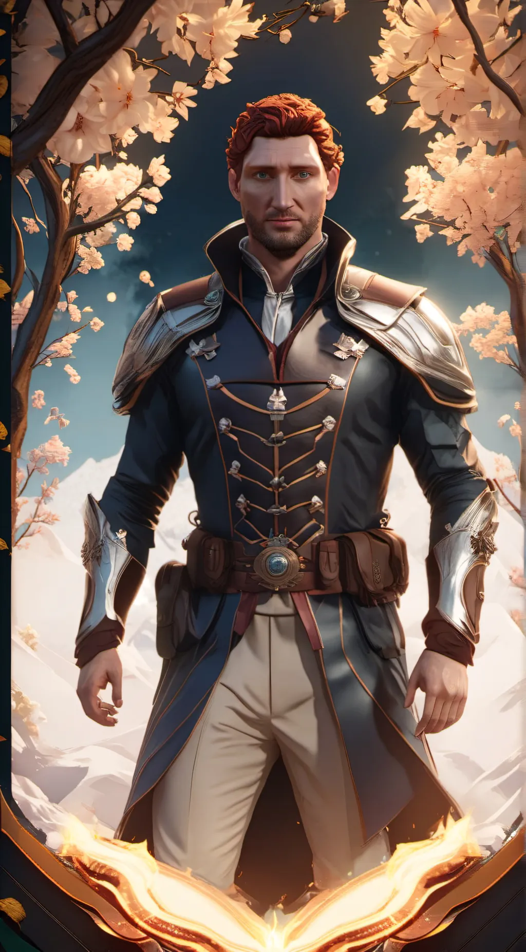 ai character: Bastian Hallix background