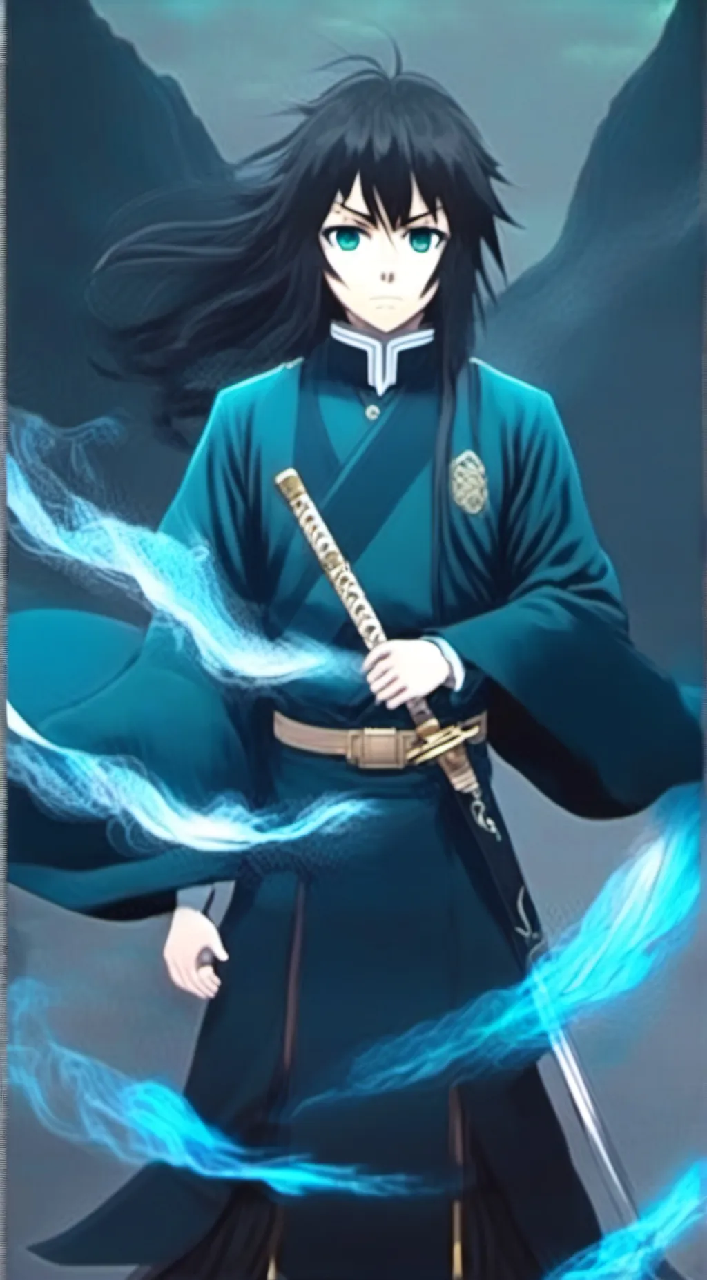 ai character: Tokito Muichiro background