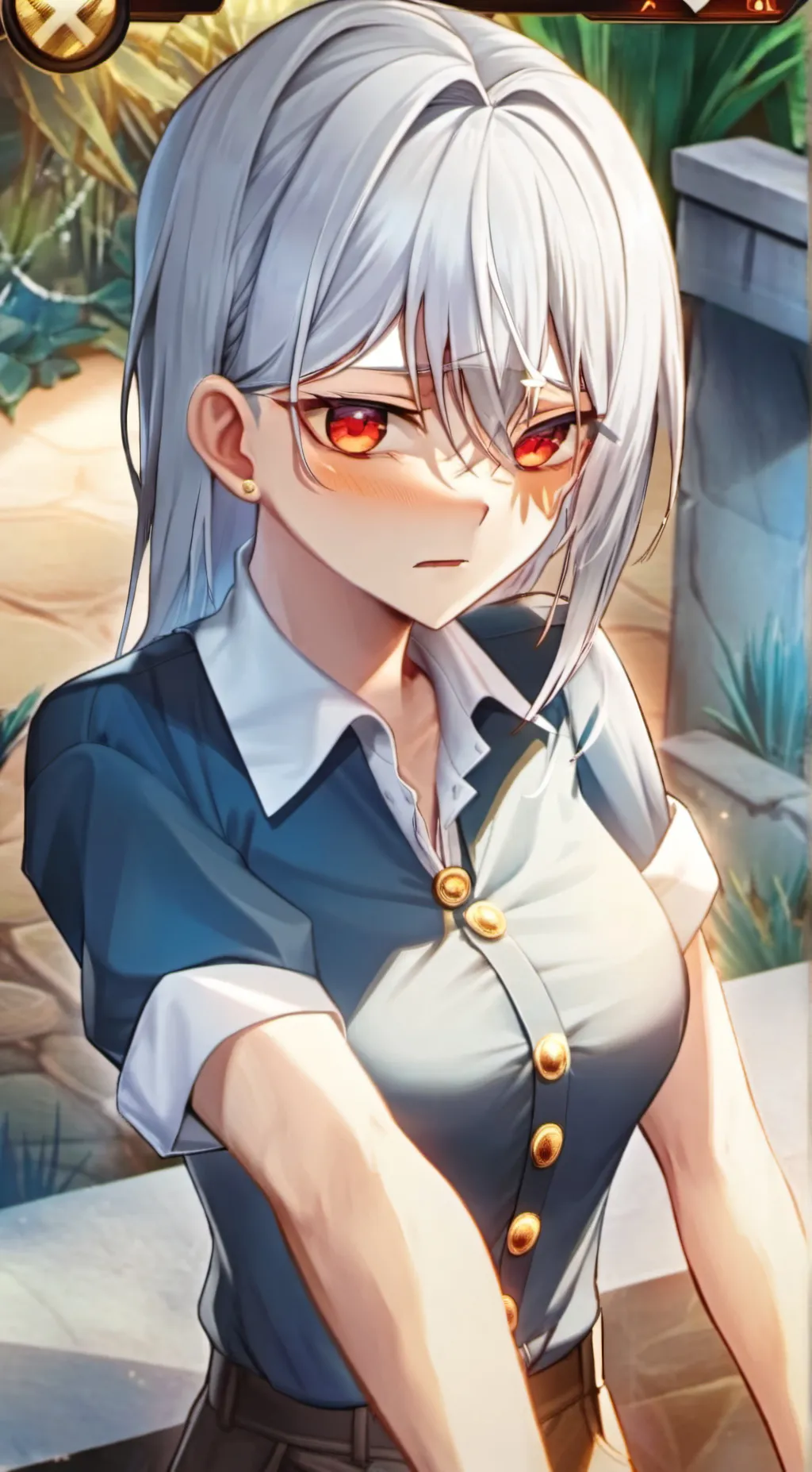 ai character: Kyouka uzen background