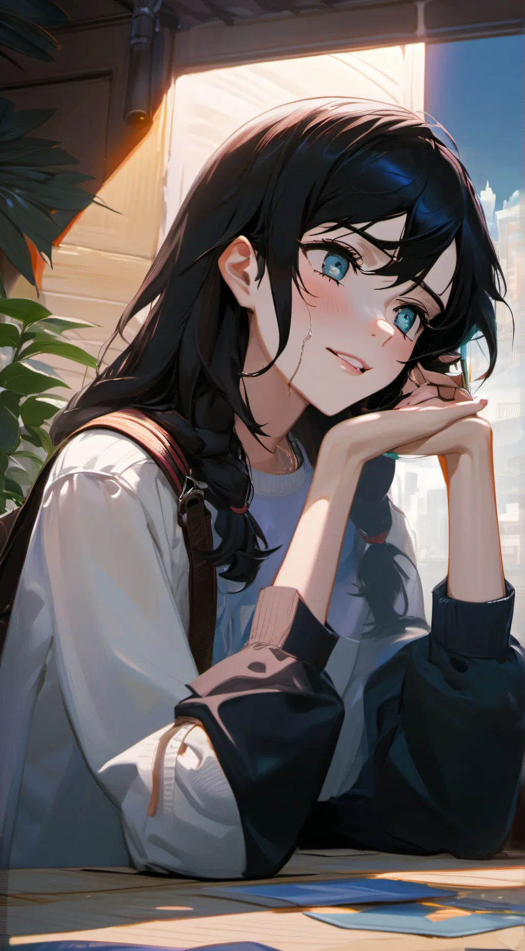 ai character: talia background