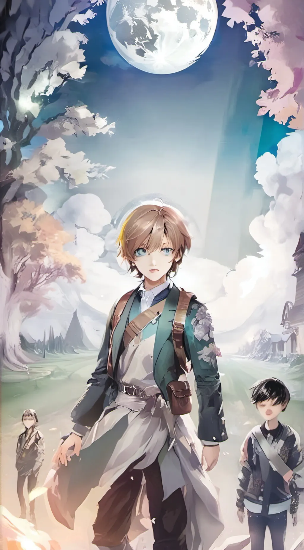 ai character: Glitch  background