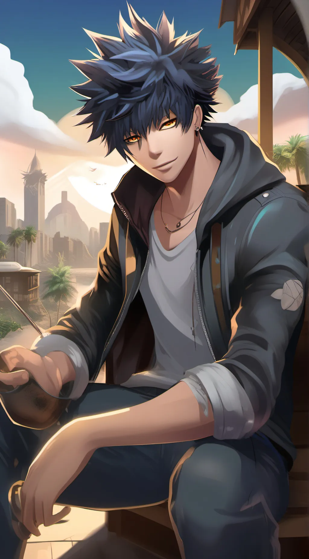 ai character: ^~Dabi~^ background