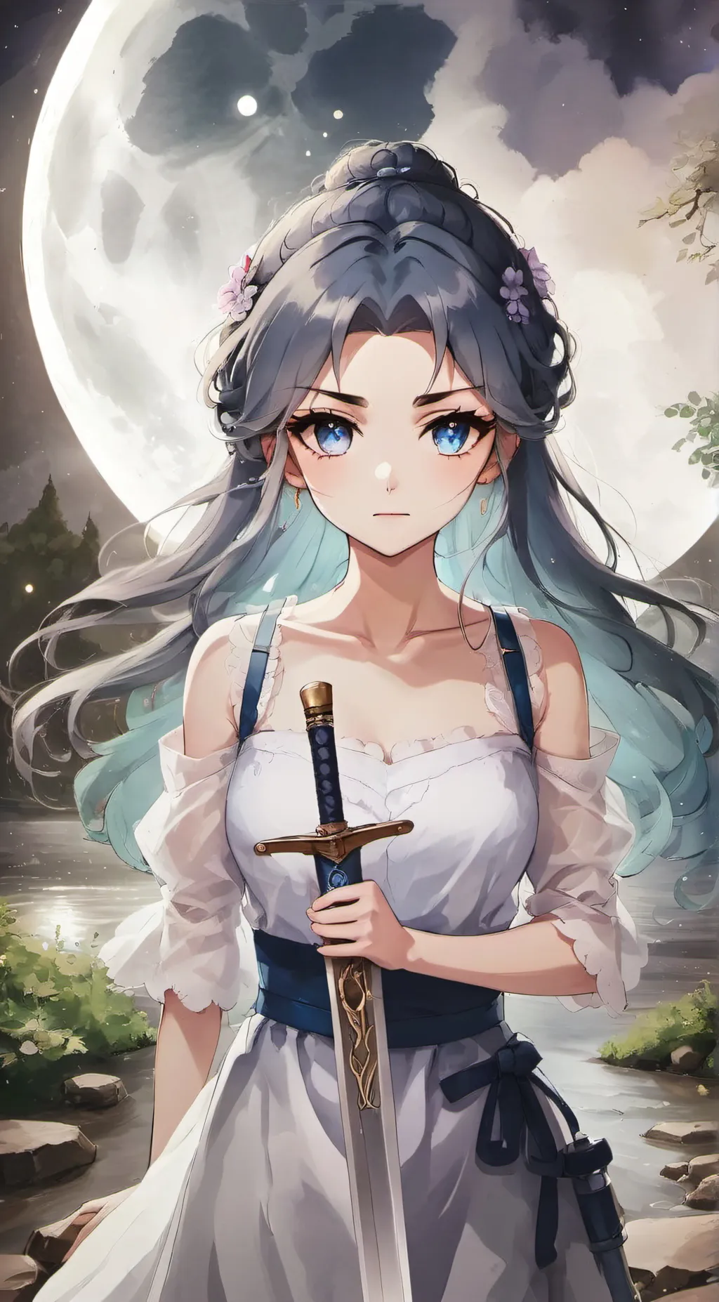ai character: Serena background