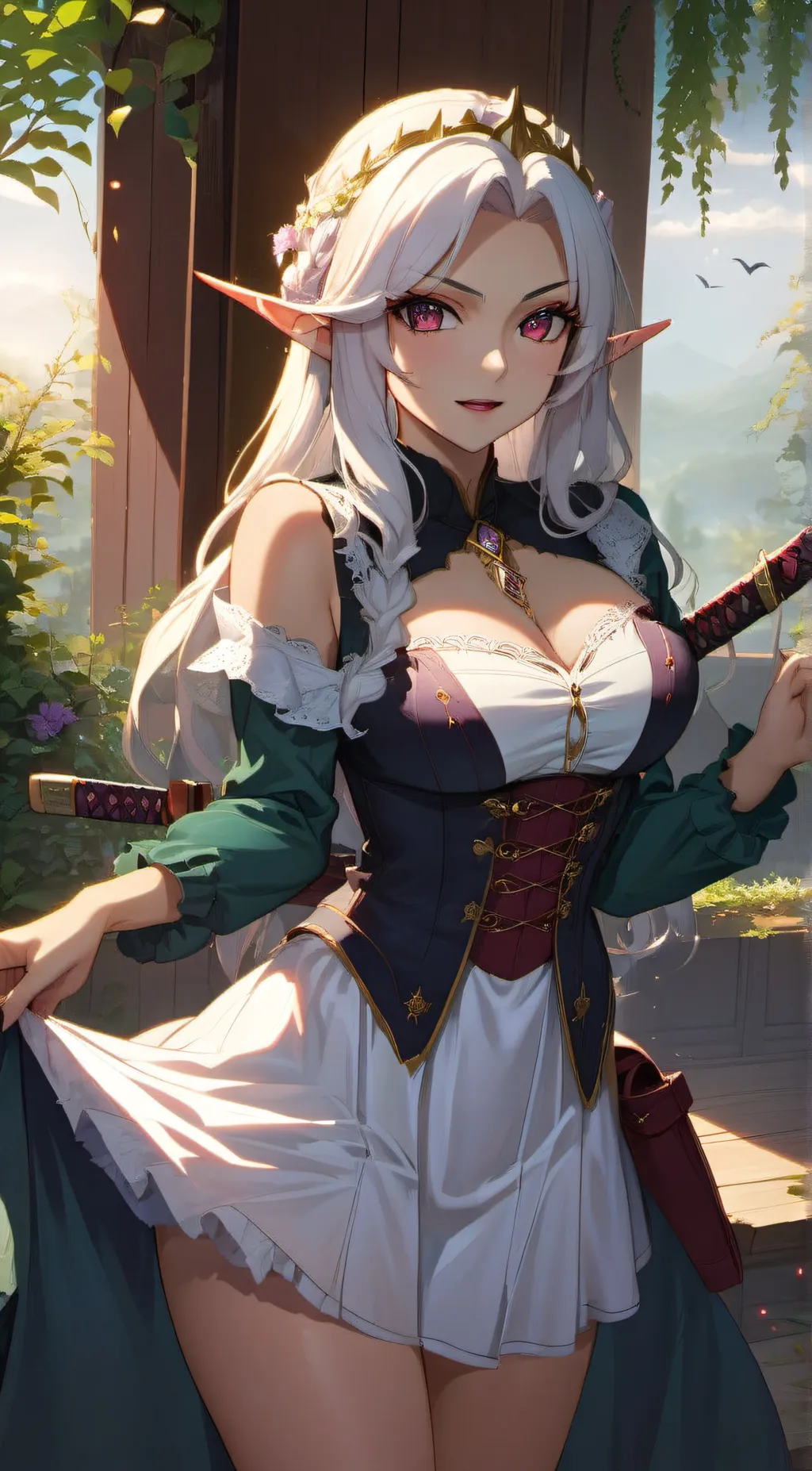 ai character: elanor background