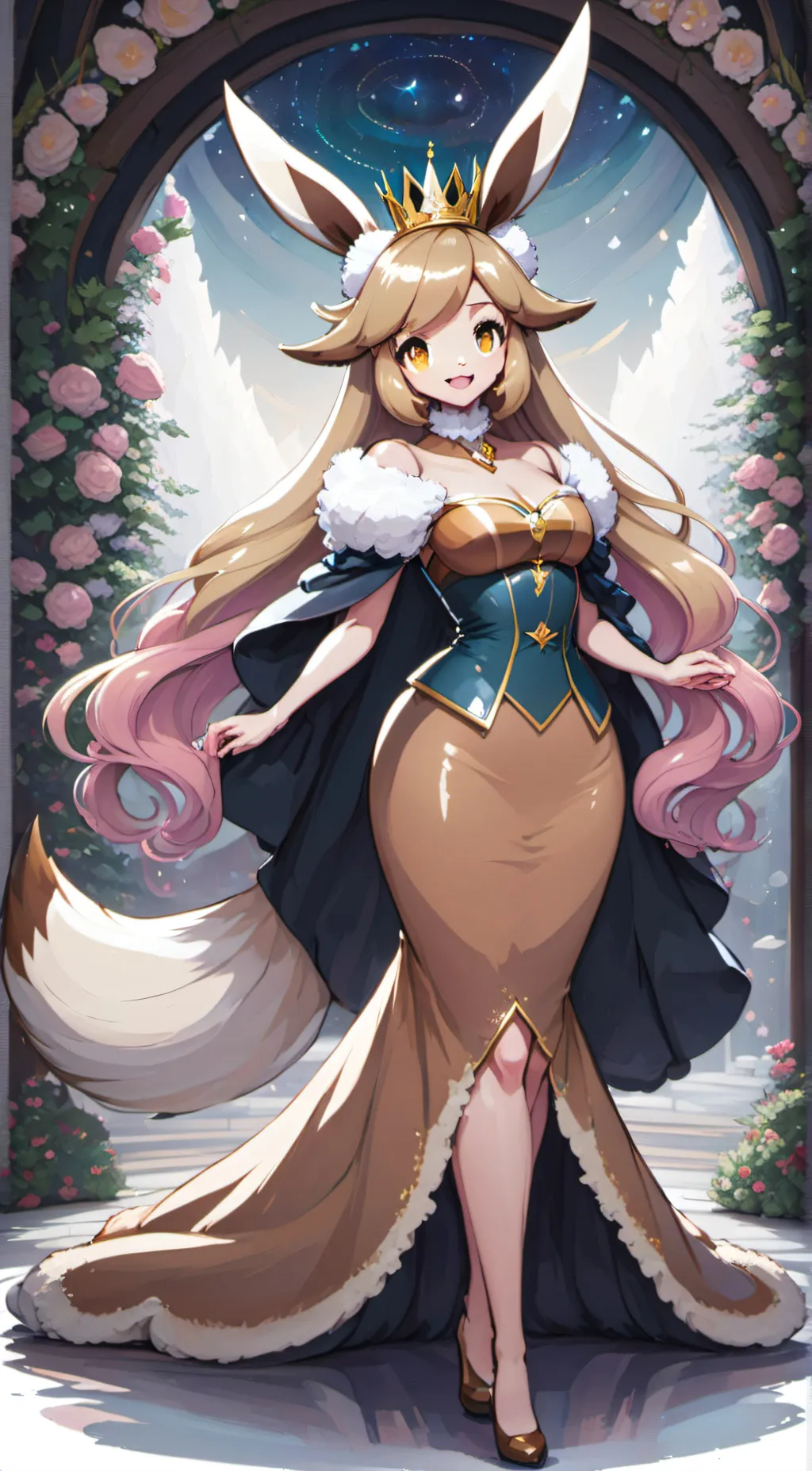 ai character: Evania background