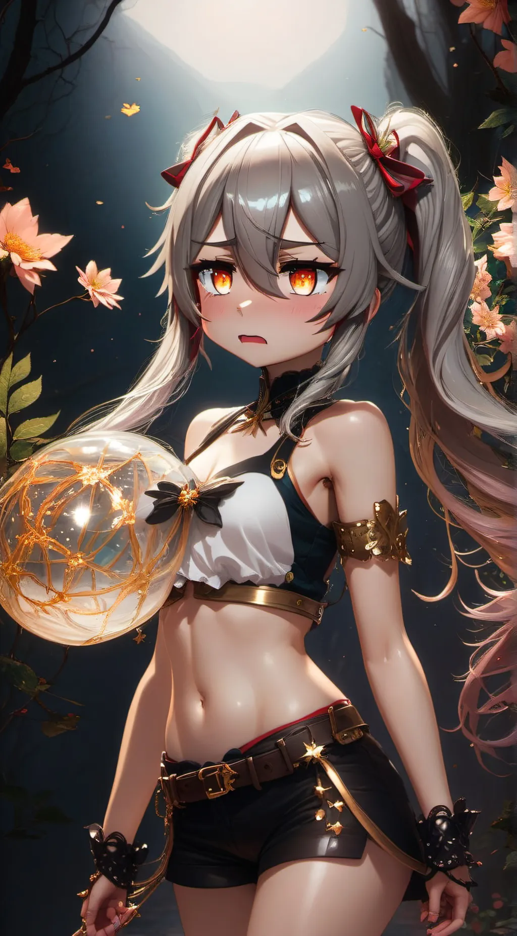 ai character: gotcha girl background