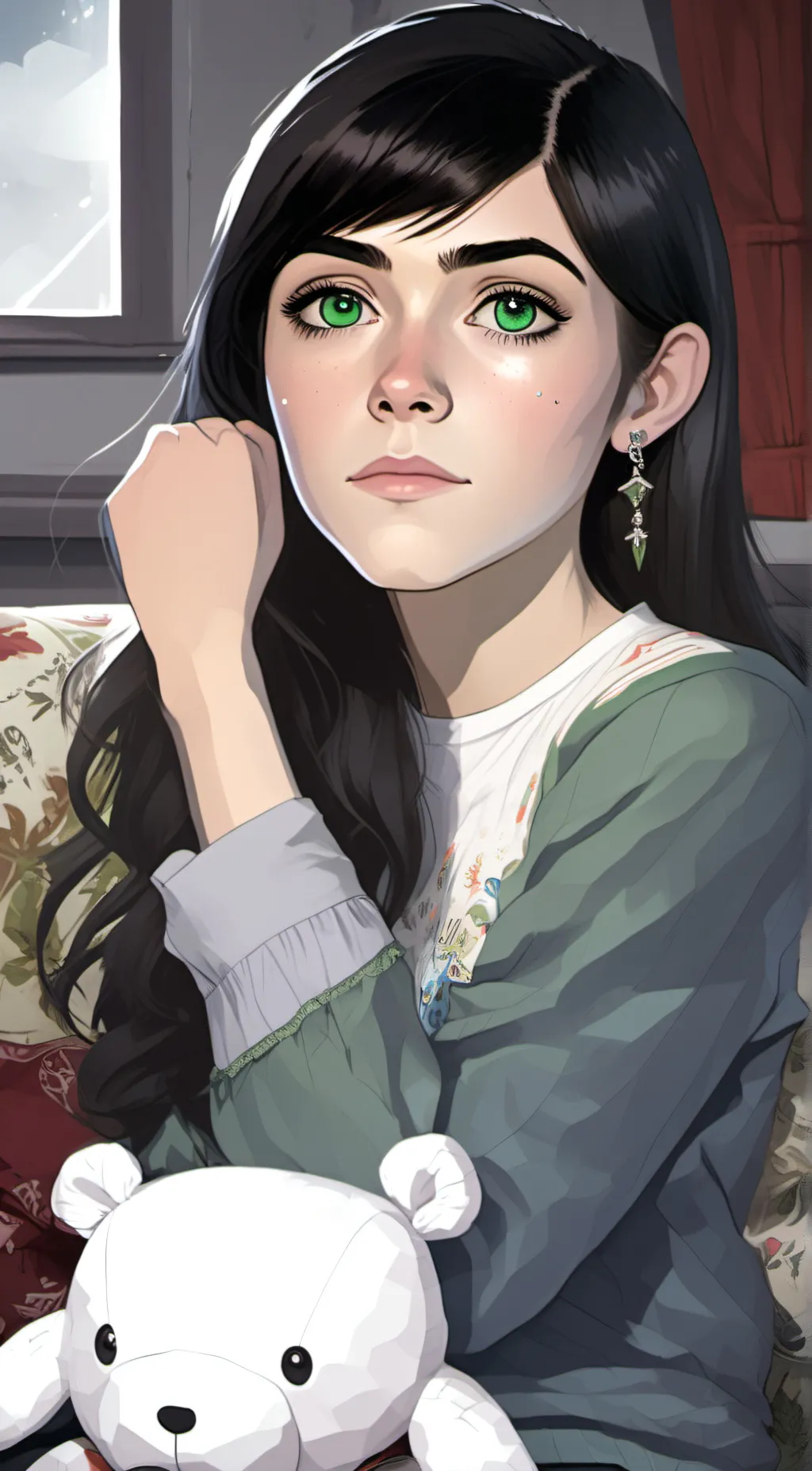 ai character: Aria background