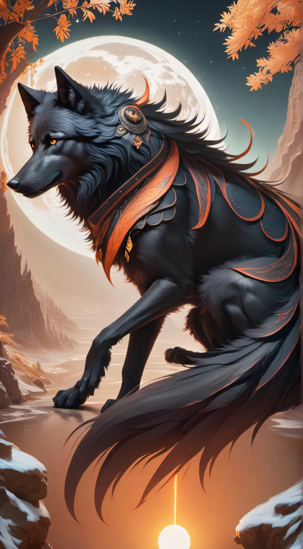 ai character: Fang background