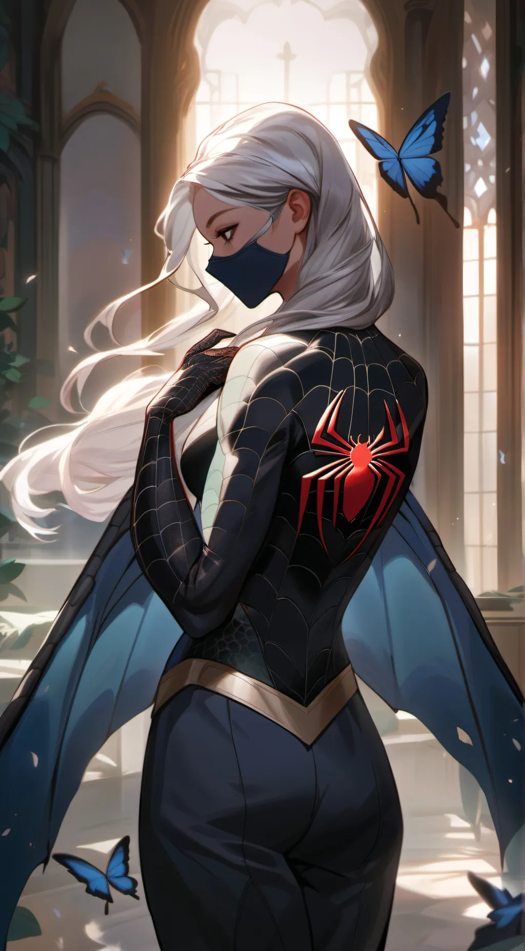 ai character: Alex (butterfly) background