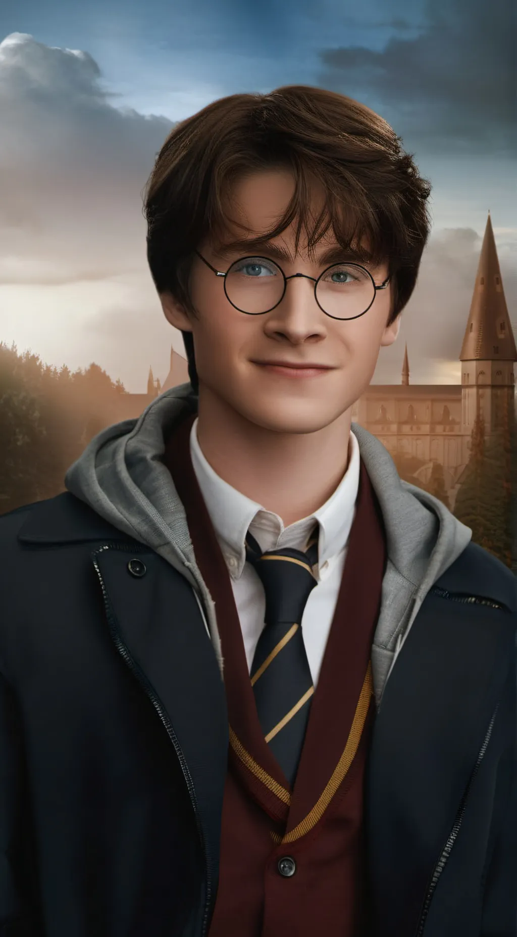 ai character: 🦁Harry Potter🦁 background