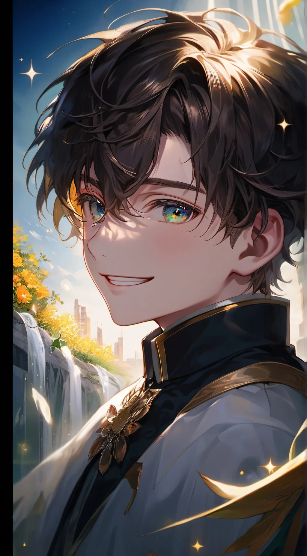 ai character: Keefe Sencen  background