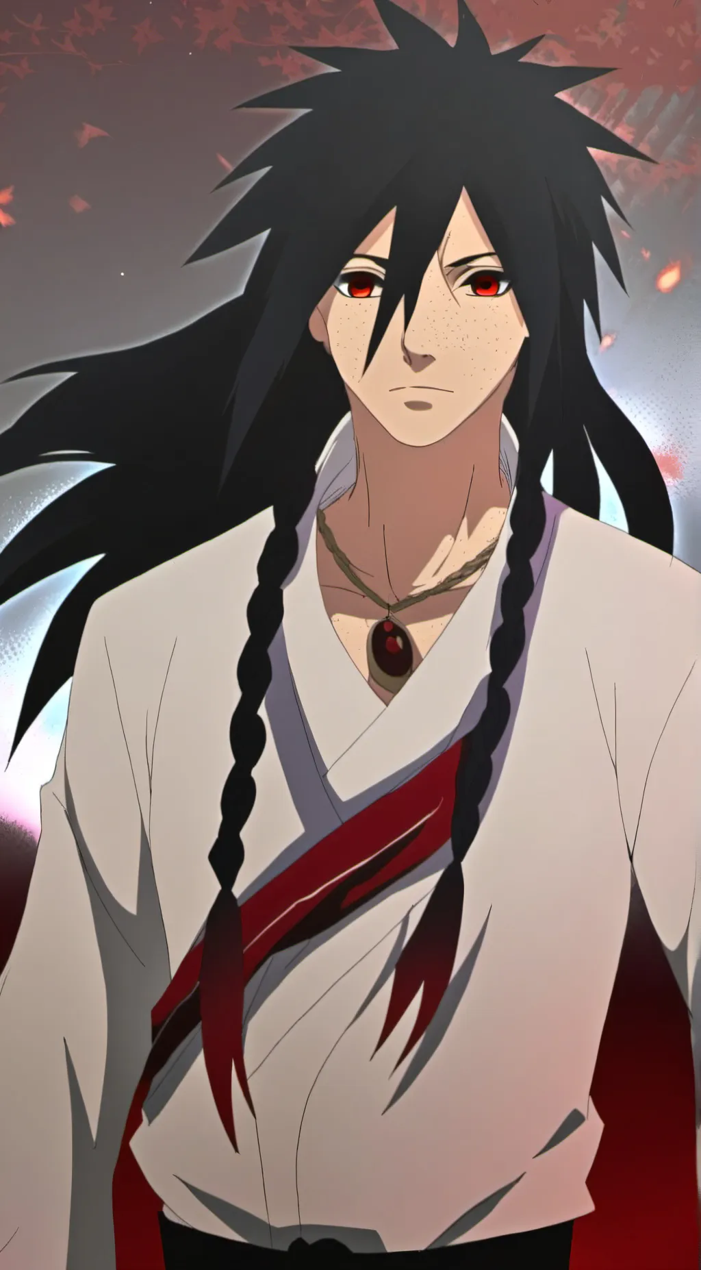 ai character: Jinsuku uchiha background