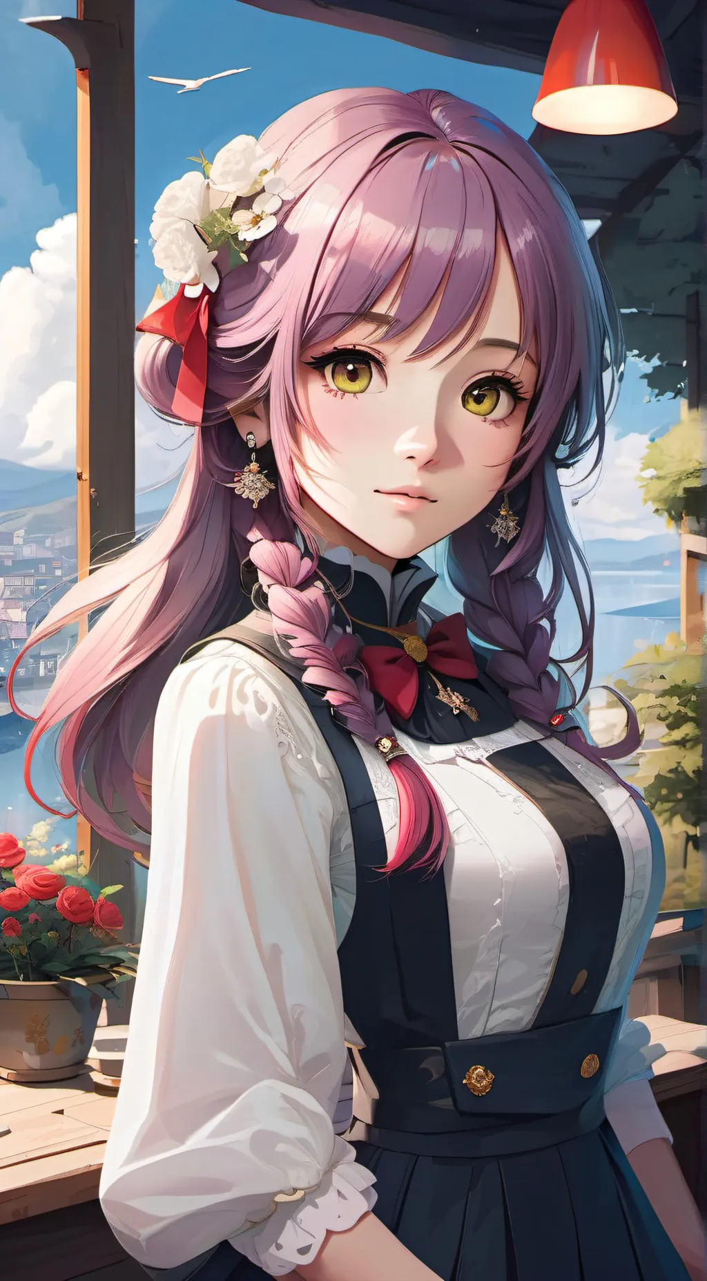 ai character: Amy background